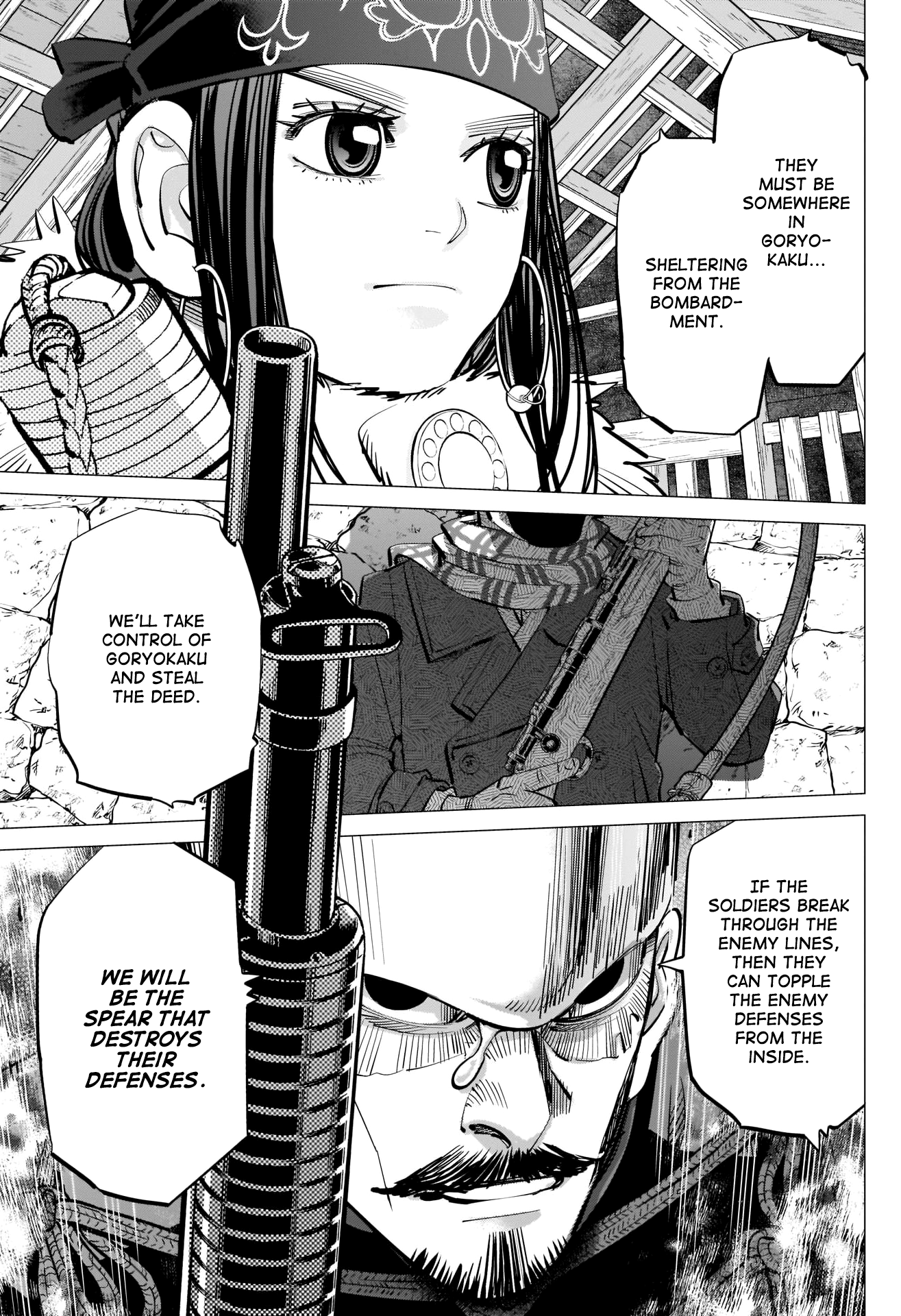 Read Golden Kamuy ENGLISH Manga Online