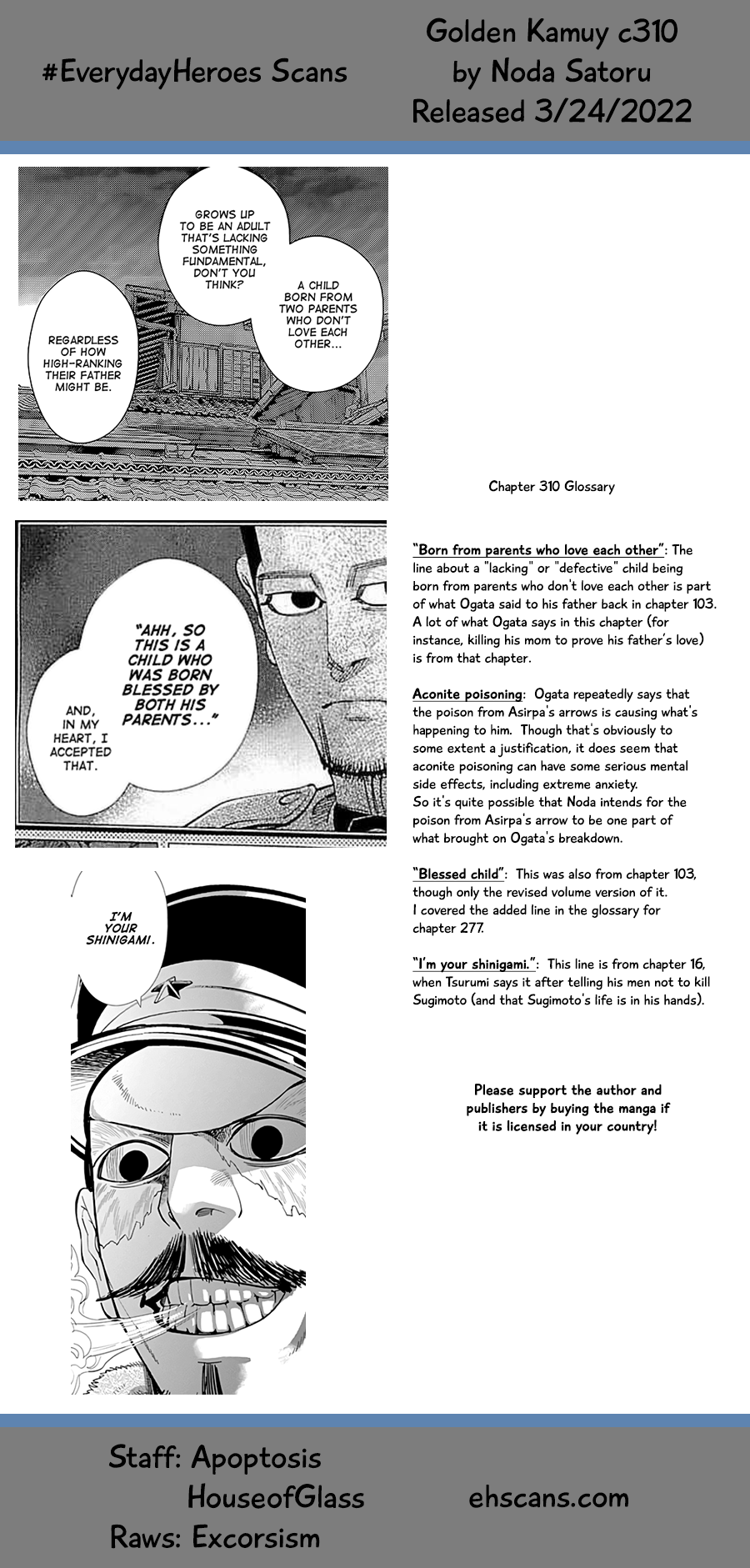 Read Golden Kamuy ENGLISH Manga Online