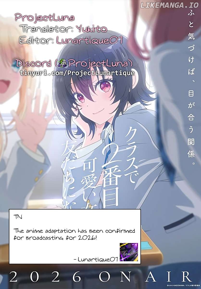 Read I Made Friends with the Second Prettiest Girl in My Class ENGLISH Manga Online