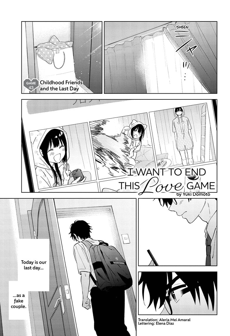 Read I Want to End This Love Game ENGLISH Manga Online