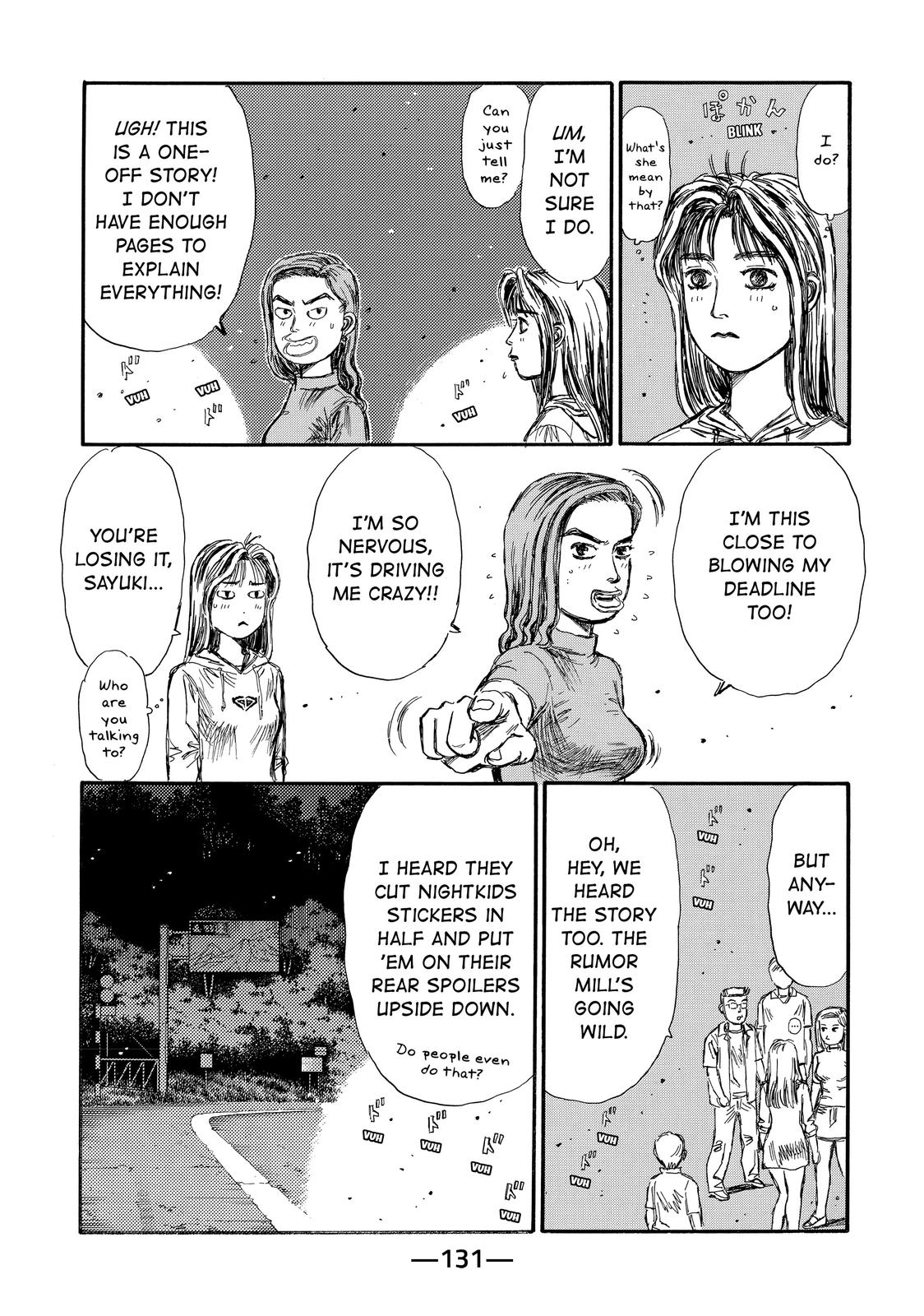 Read Initial D ENGLISH Manga Online