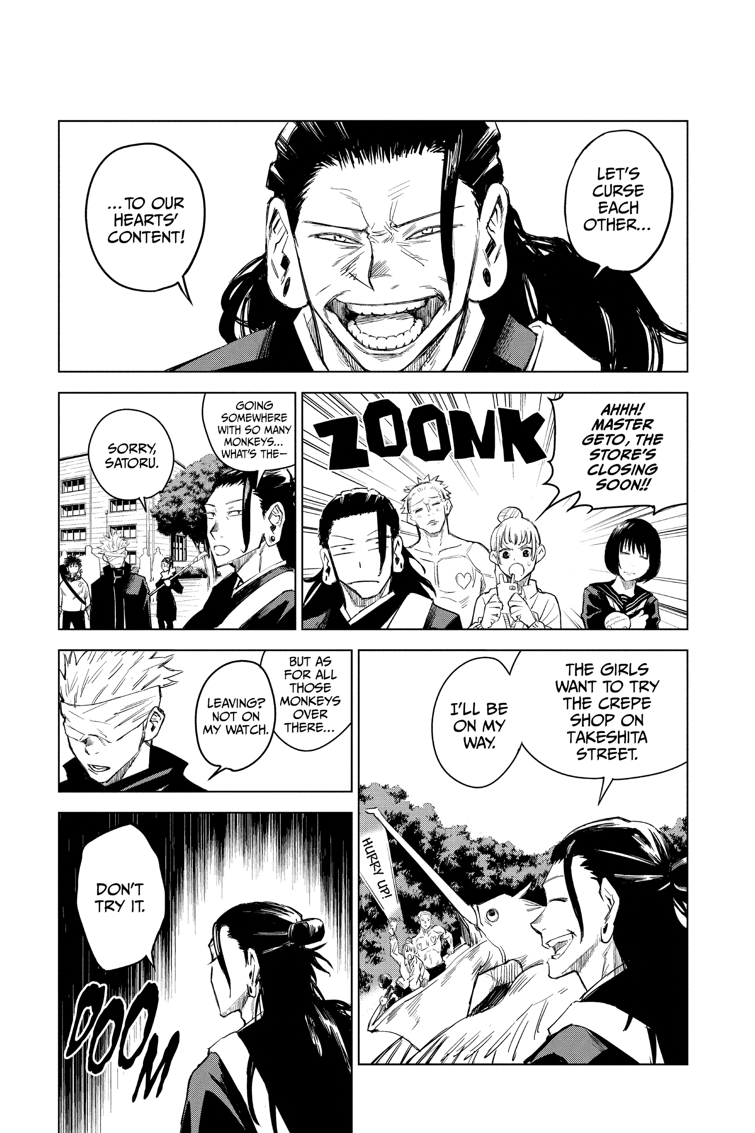 Read Jujutsu Kaisen ENGLISH Manga Online