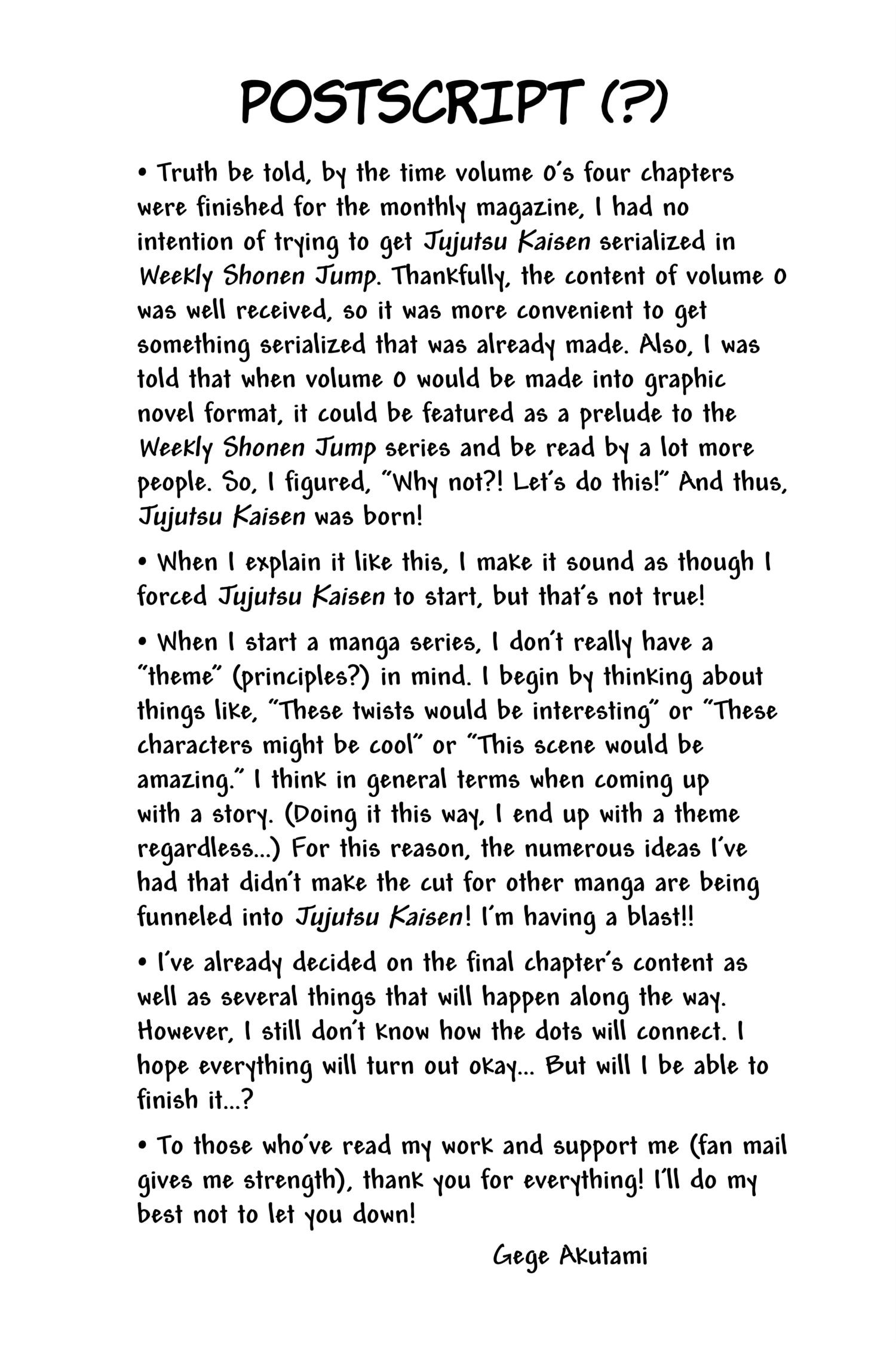 Read Jujutsu Kaisen ENGLISH Manga Online