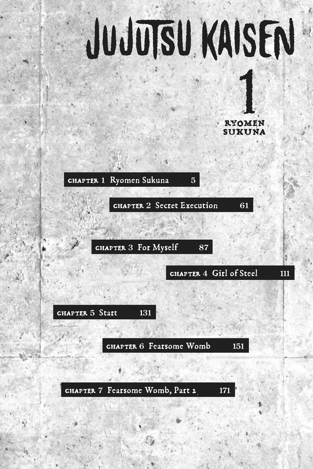 Read Jujutsu Kaisen ENGLISH Manga Online