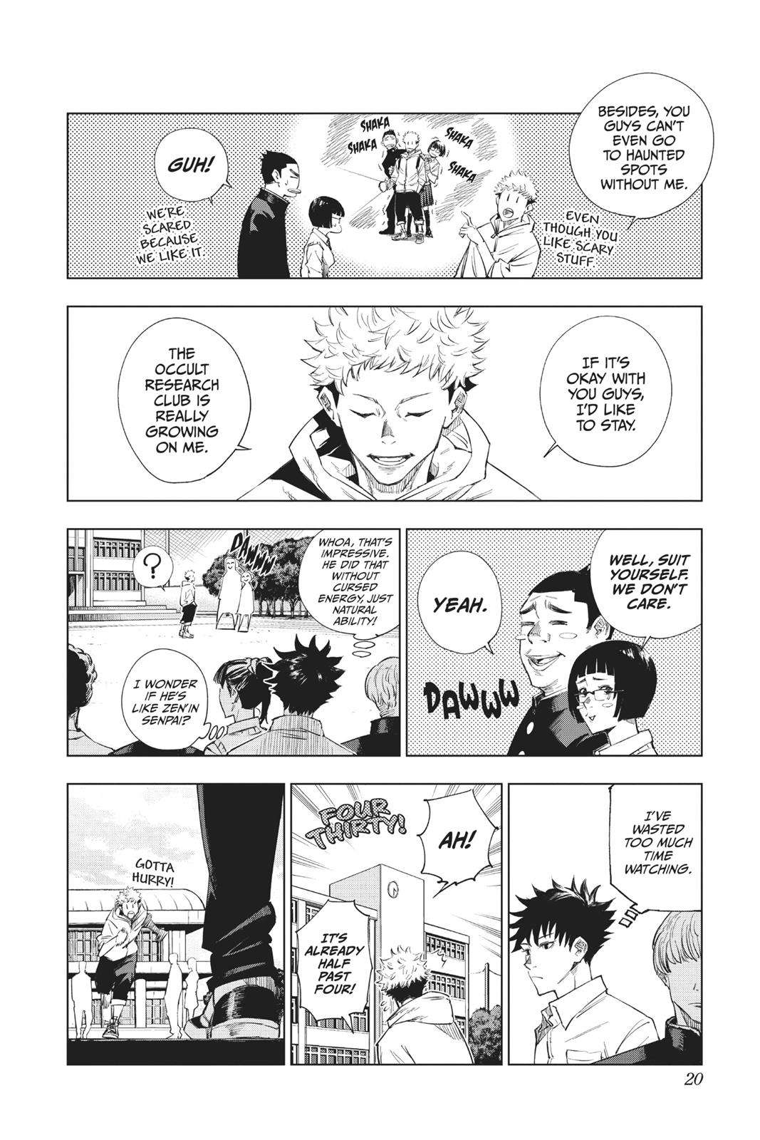 Read Jujutsu Kaisen ENGLISH Manga Online