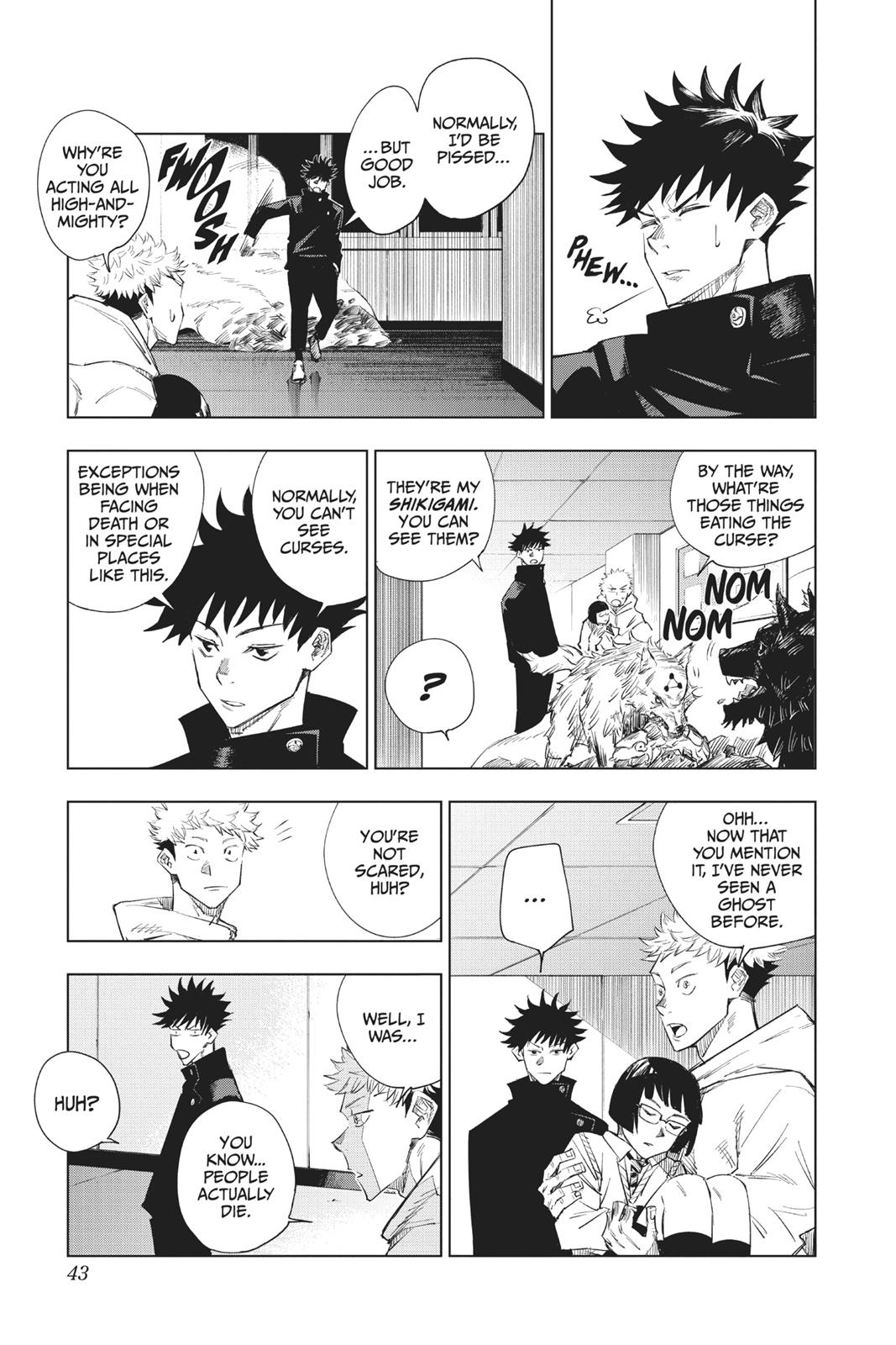 Read Jujutsu Kaisen ENGLISH Manga Online