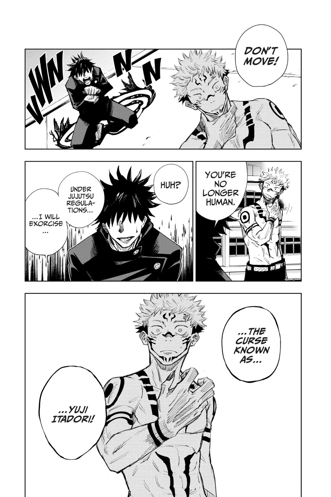 Read Jujutsu Kaisen ENGLISH Manga Online