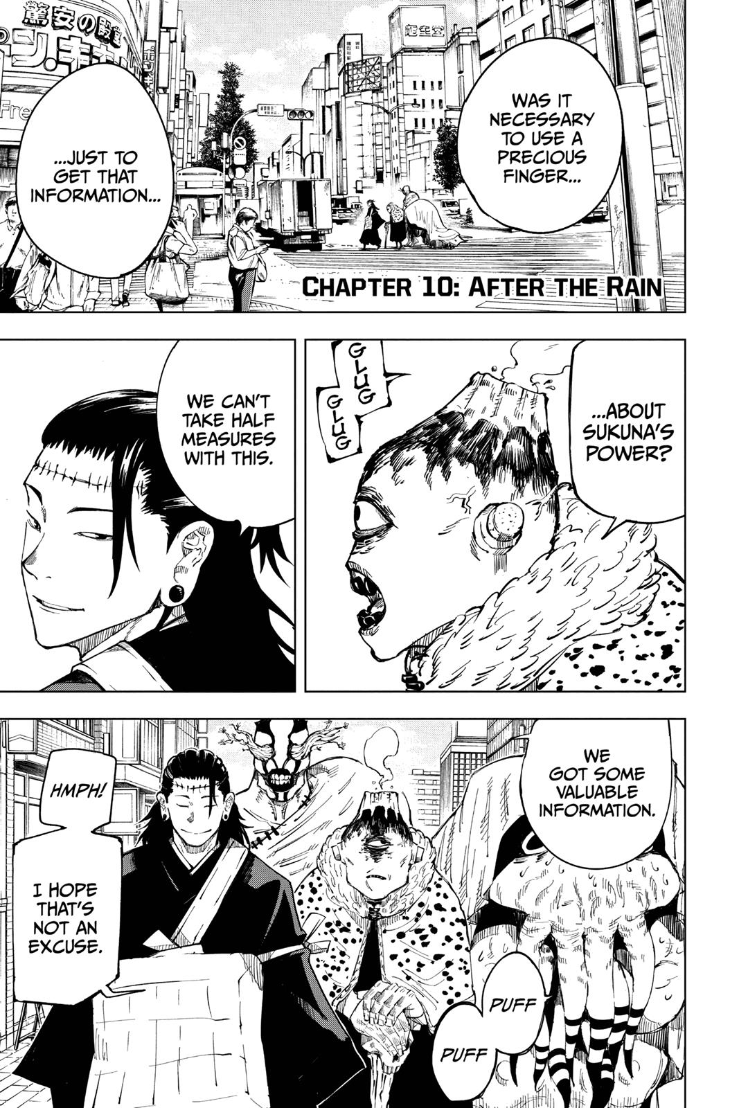 Read Jujutsu Kaisen ENGLISH Manga Online