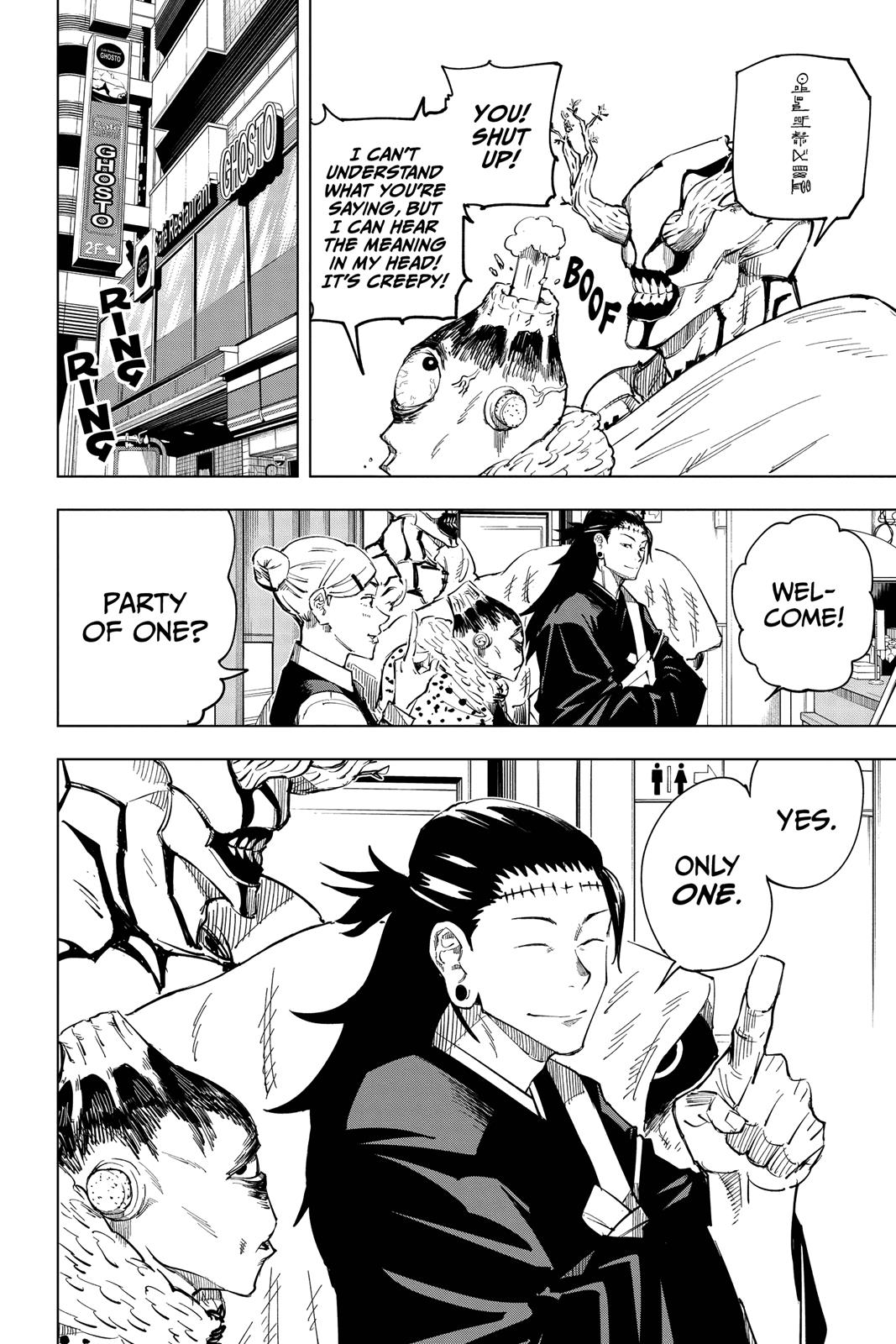 Read Jujutsu Kaisen ENGLISH Manga Online