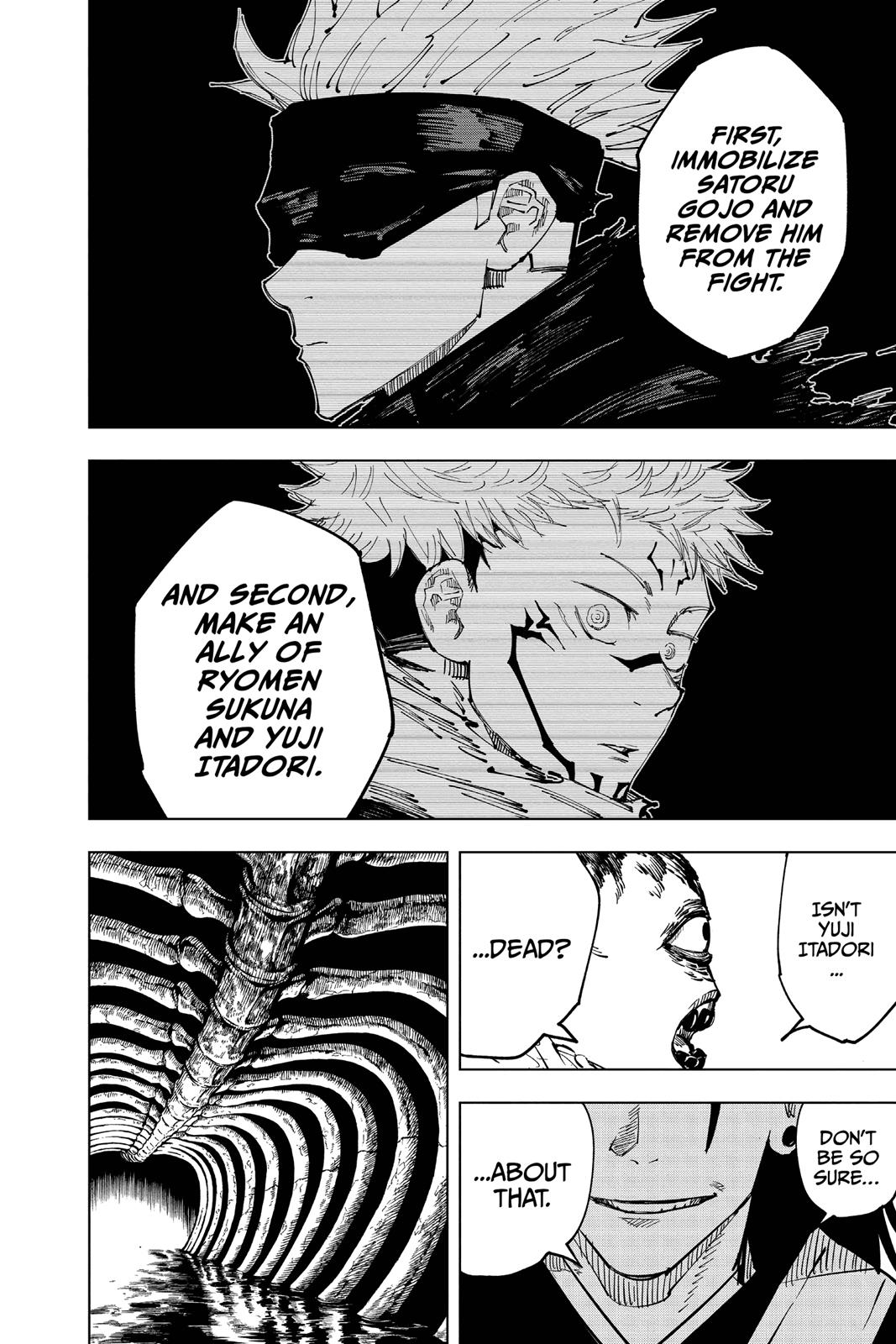 Read Jujutsu Kaisen ENGLISH Manga Online