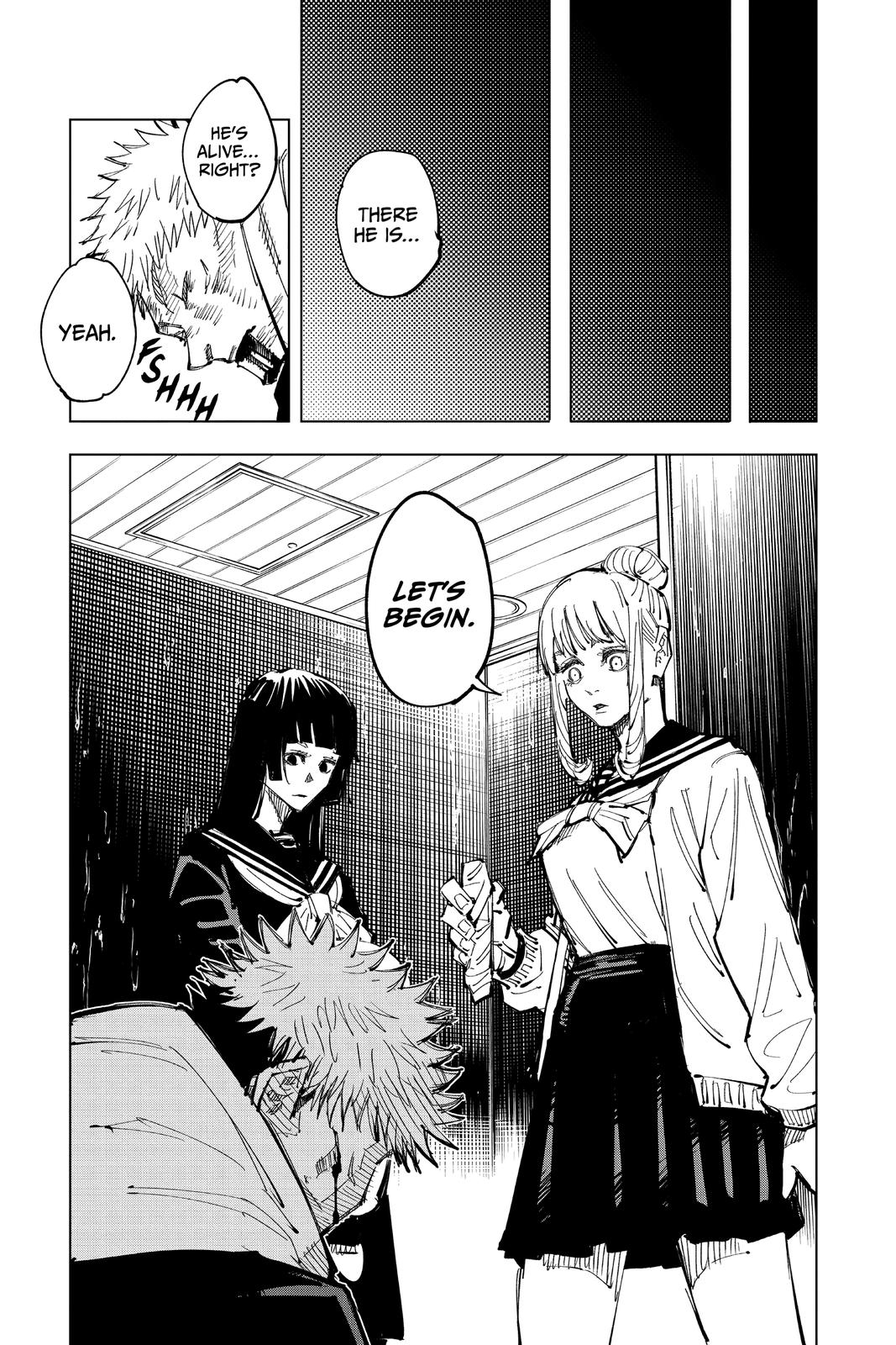 Read Jujutsu Kaisen ENGLISH Manga Online