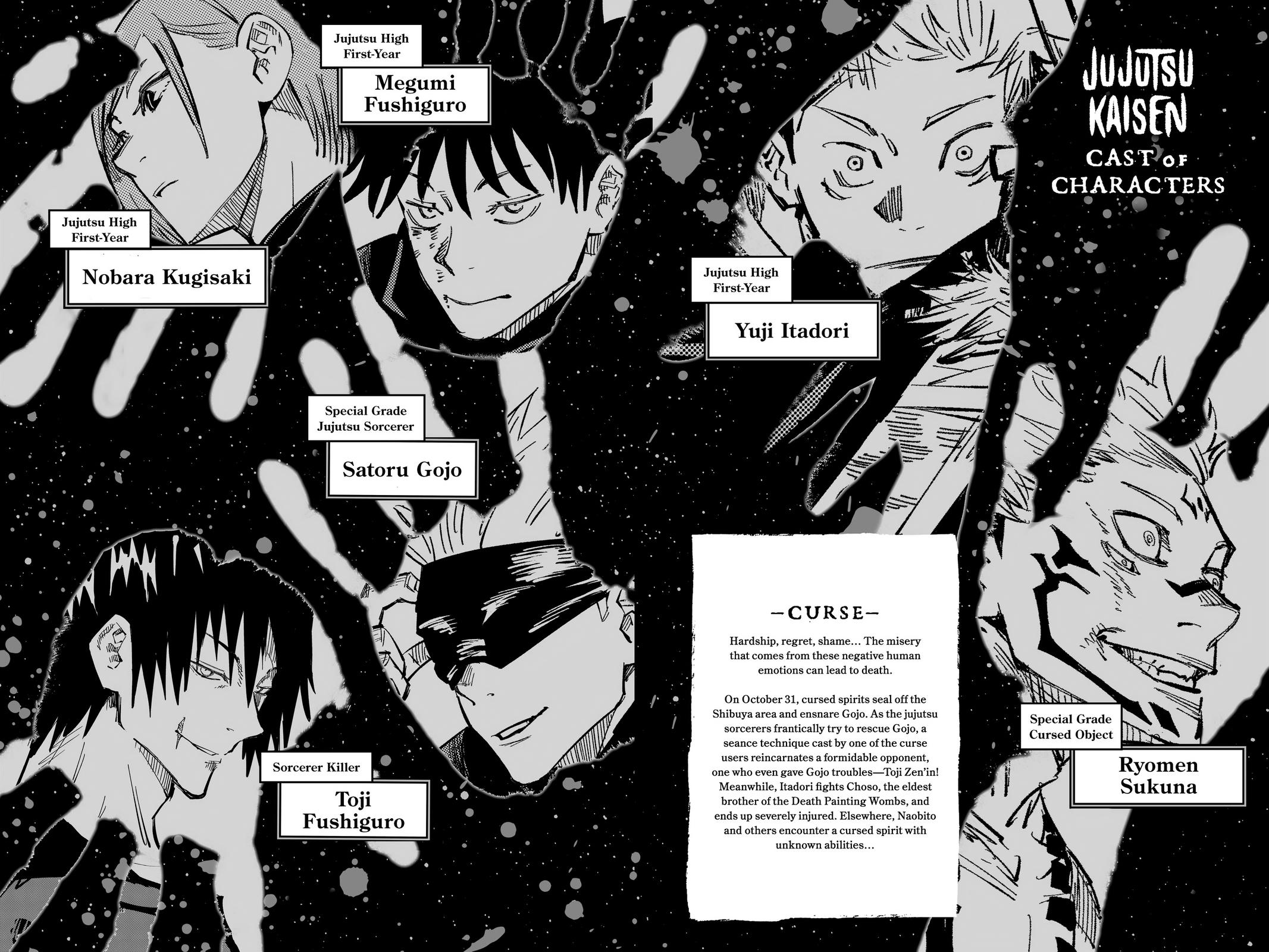 Read Jujutsu Kaisen ENGLISH Manga Online
