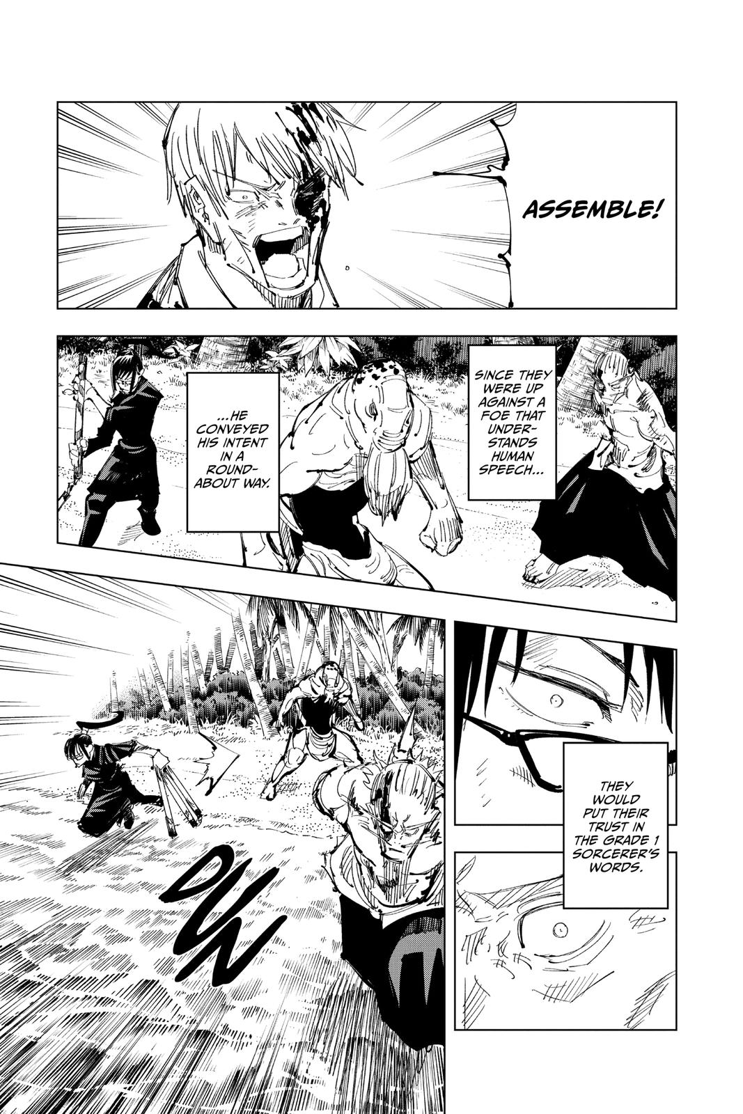 Read Jujutsu Kaisen ENGLISH Manga Online