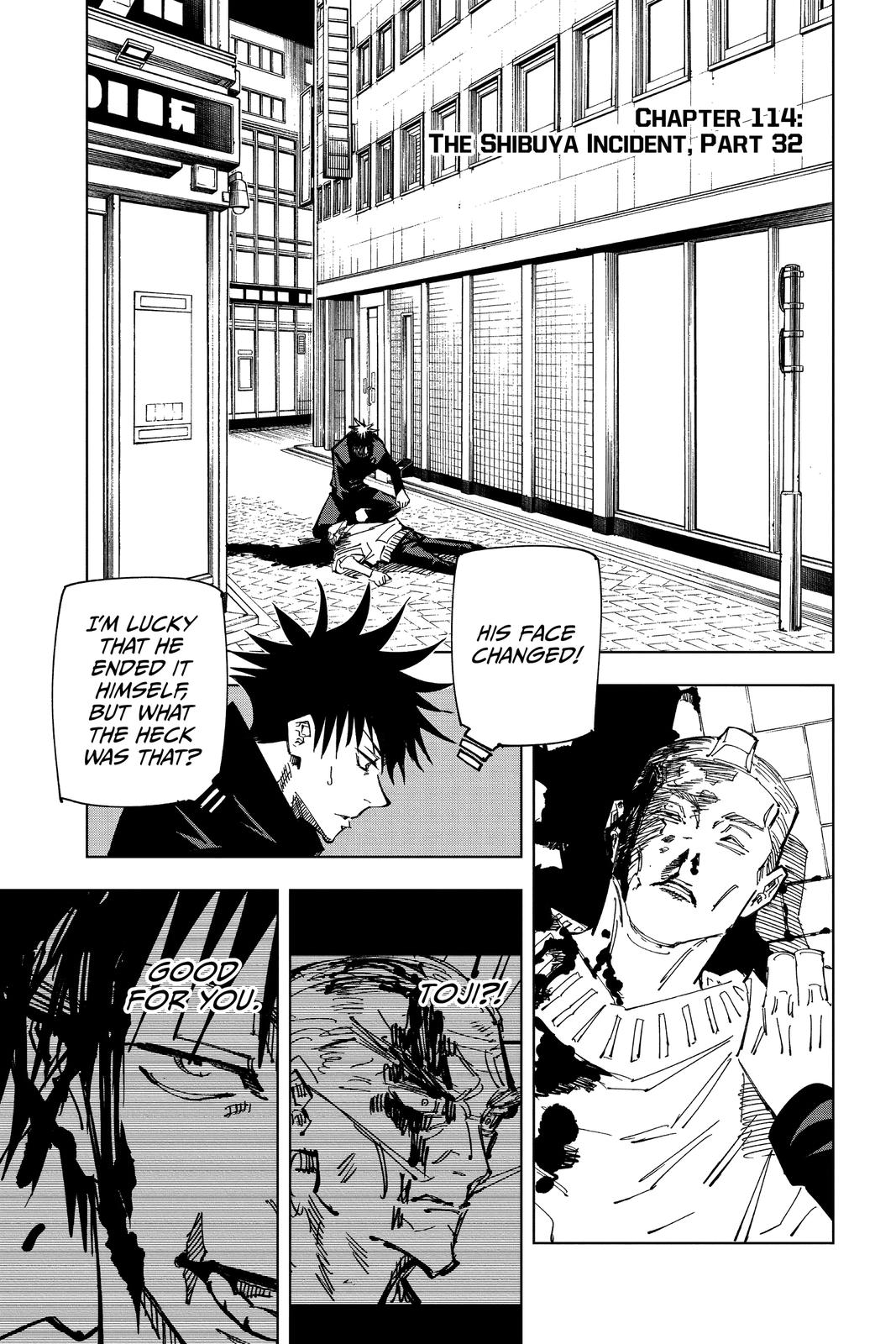 Read Jujutsu Kaisen ENGLISH Manga Online