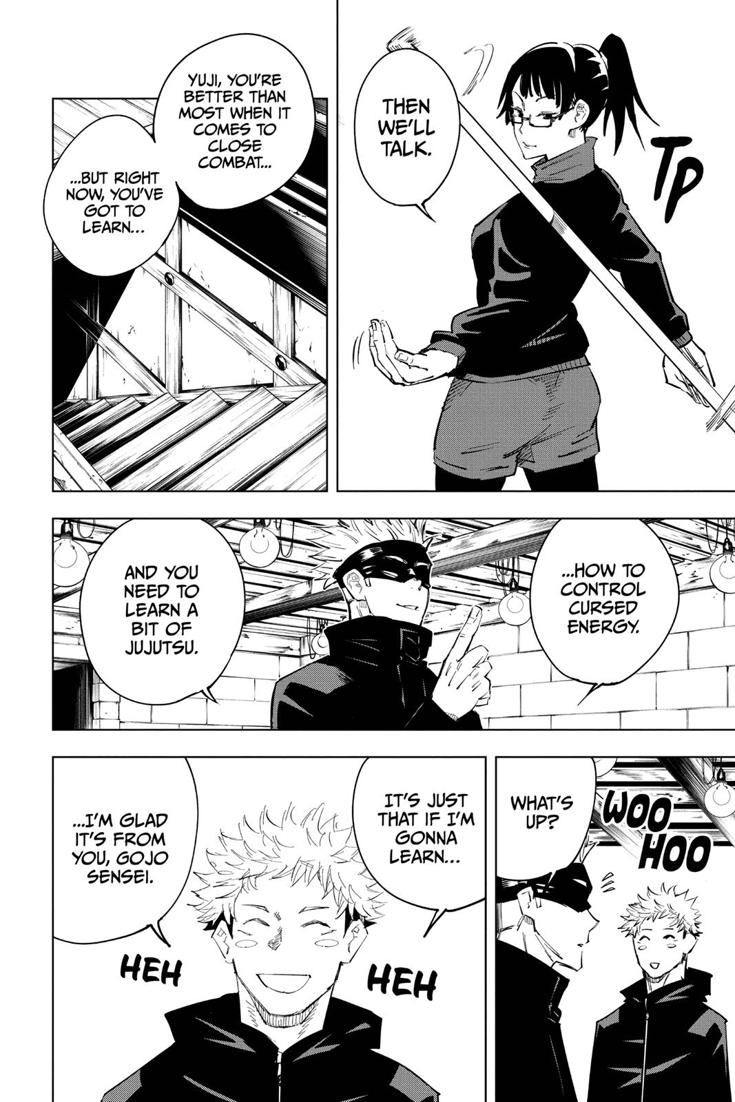 Read Jujutsu Kaisen ENGLISH Manga Online