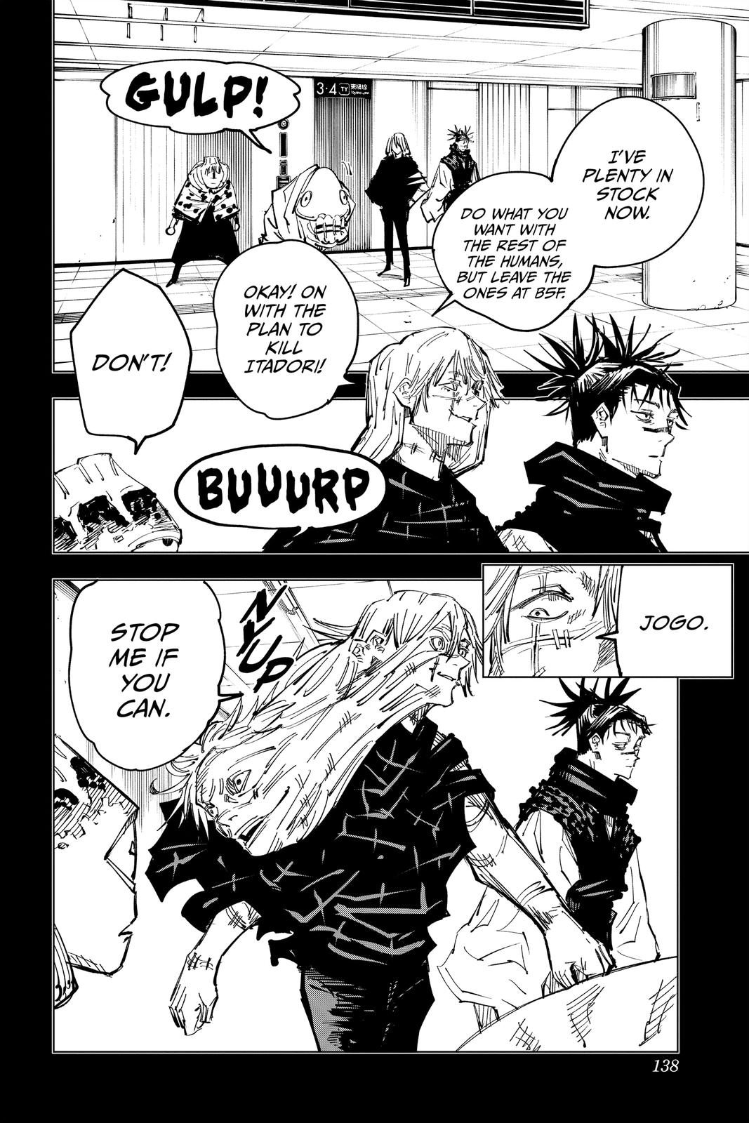 Read Jujutsu Kaisen ENGLISH Manga Online