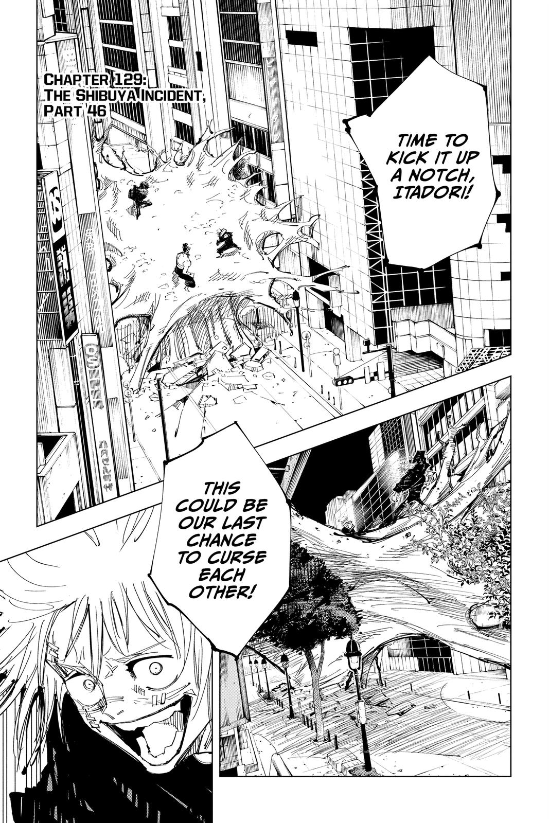 Read Jujutsu Kaisen ENGLISH Manga Online