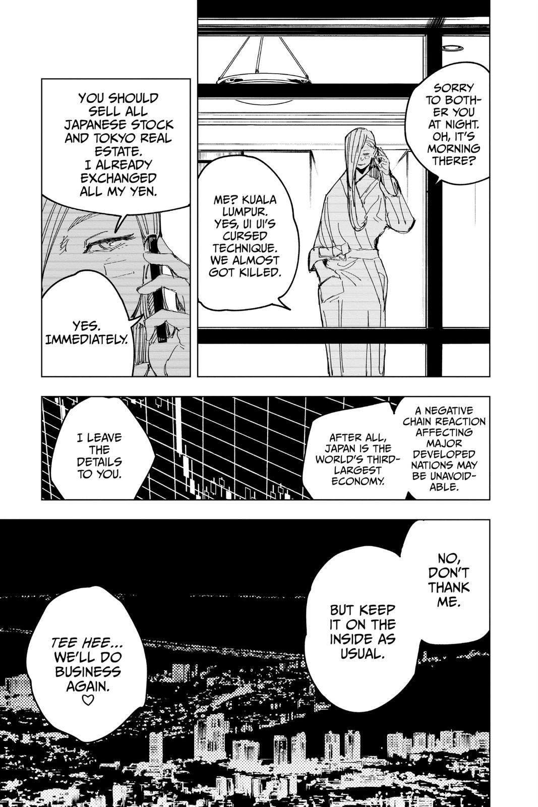 Read Jujutsu Kaisen ENGLISH Manga Online