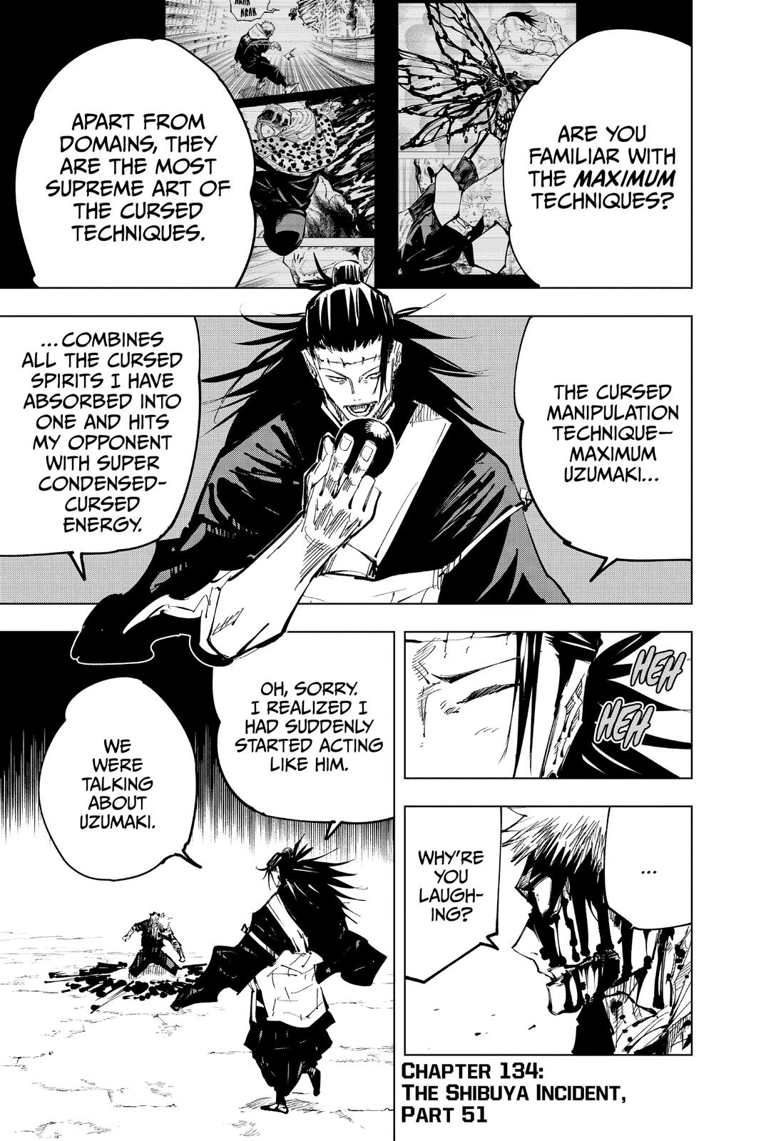 Read Jujutsu Kaisen ENGLISH Manga Online