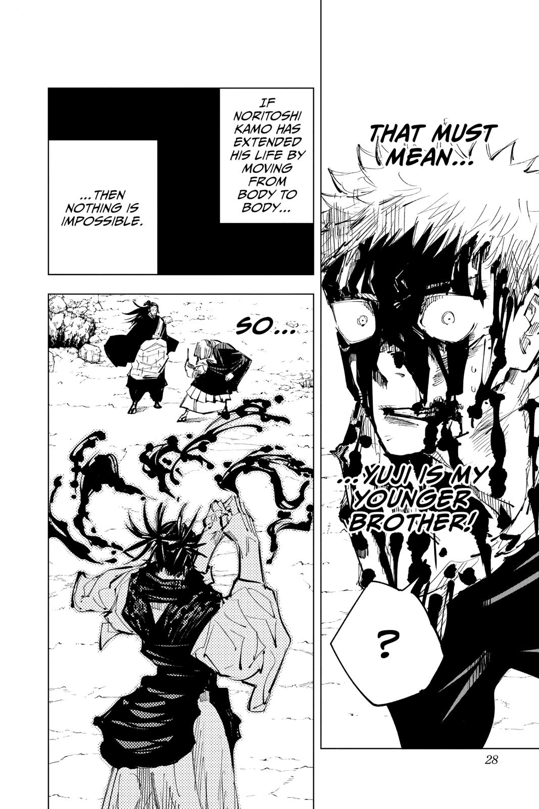 Read Jujutsu Kaisen ENGLISH Manga Online