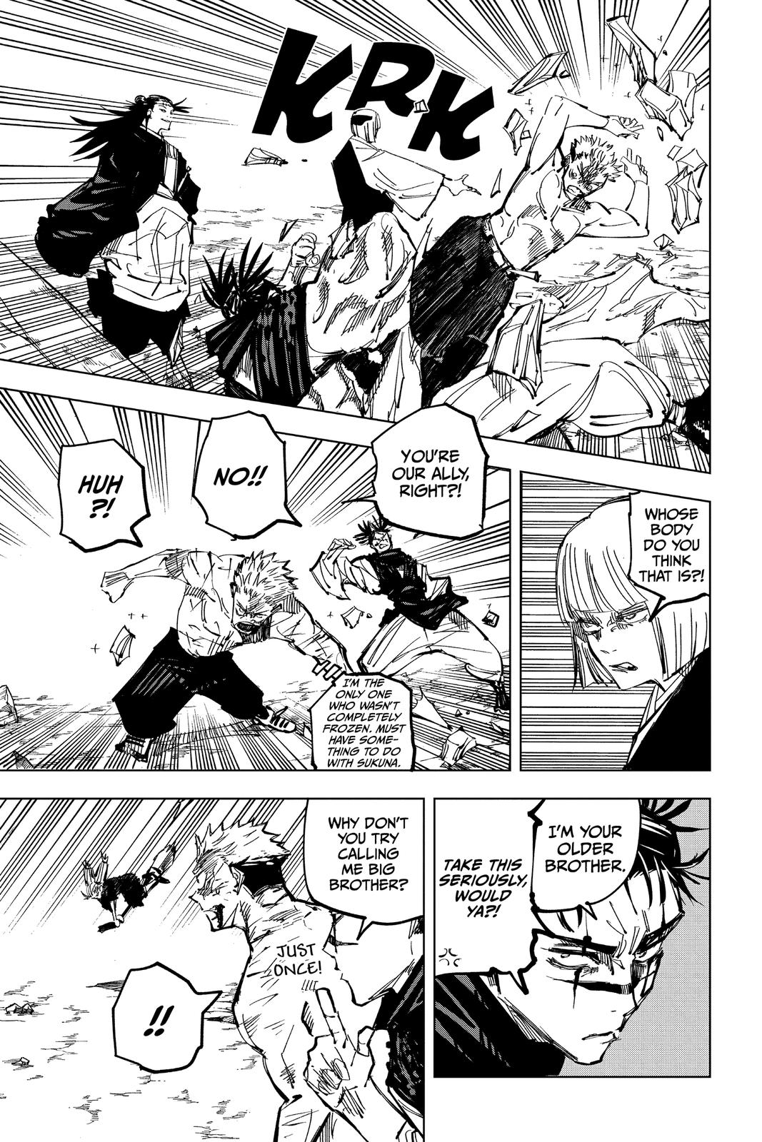 Read Jujutsu Kaisen ENGLISH Manga Online