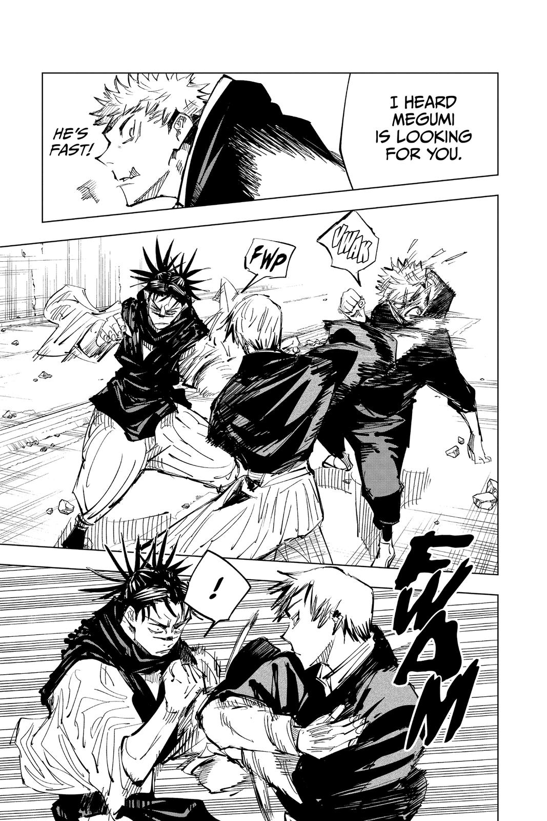 Read Jujutsu Kaisen ENGLISH Manga Online