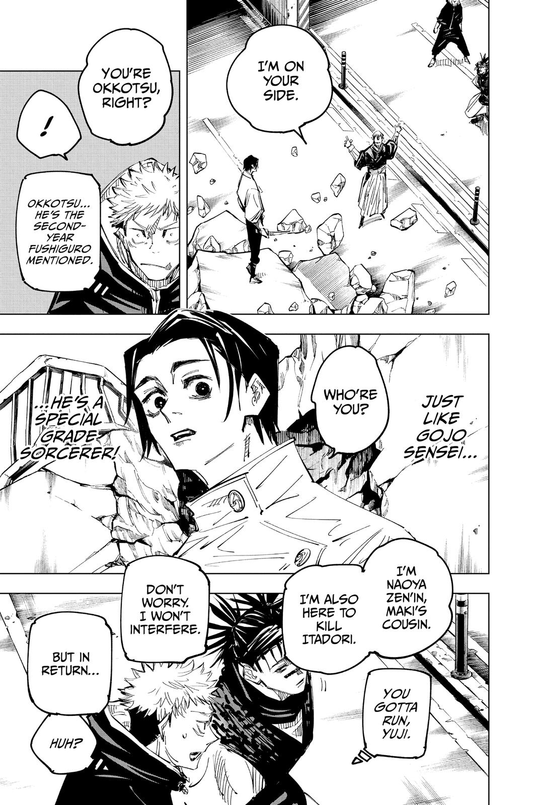 Read Jujutsu Kaisen ENGLISH Manga Online