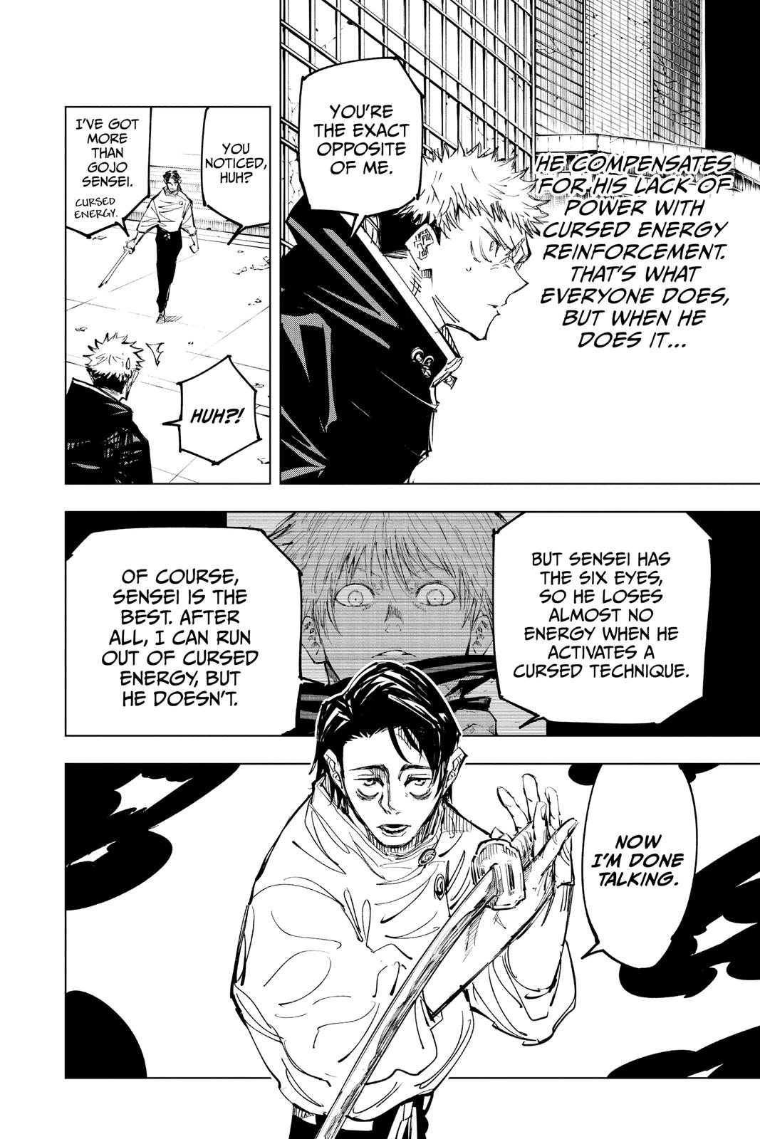 Read Jujutsu Kaisen ENGLISH Manga Online