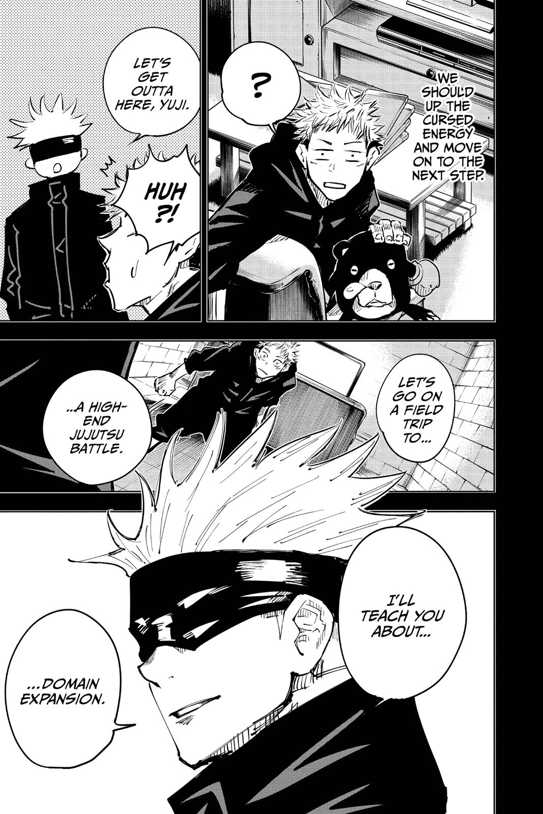 Read Jujutsu Kaisen ENGLISH Manga Online