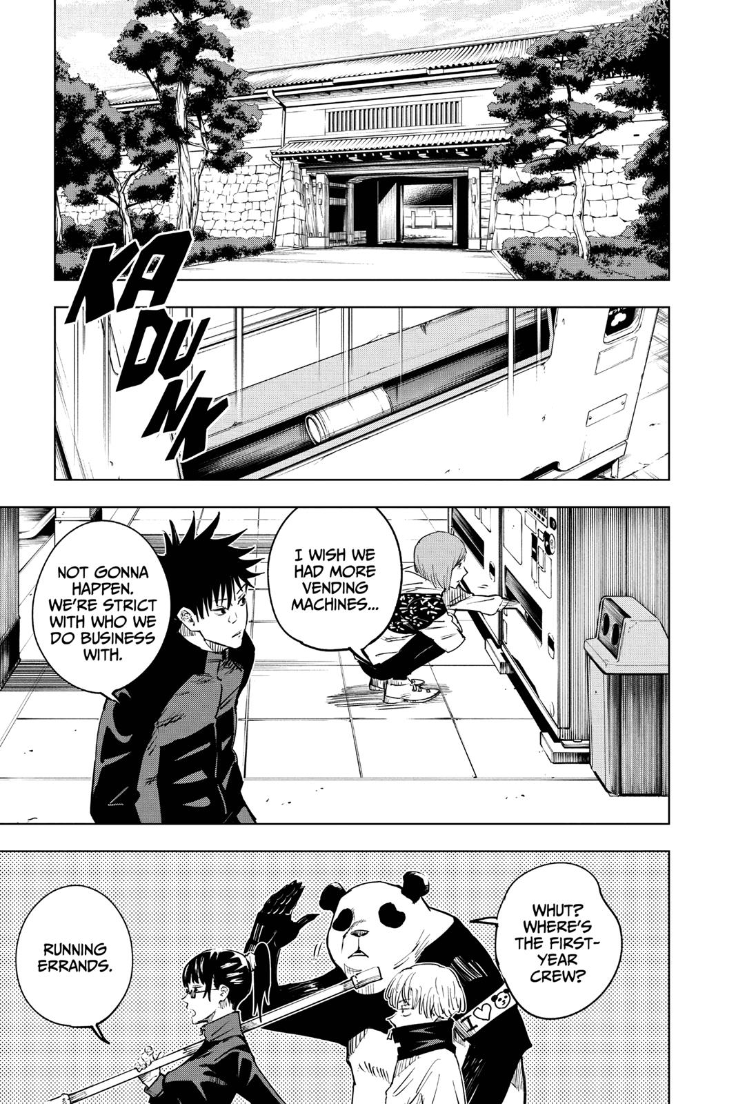 Read Jujutsu Kaisen ENGLISH Manga Online