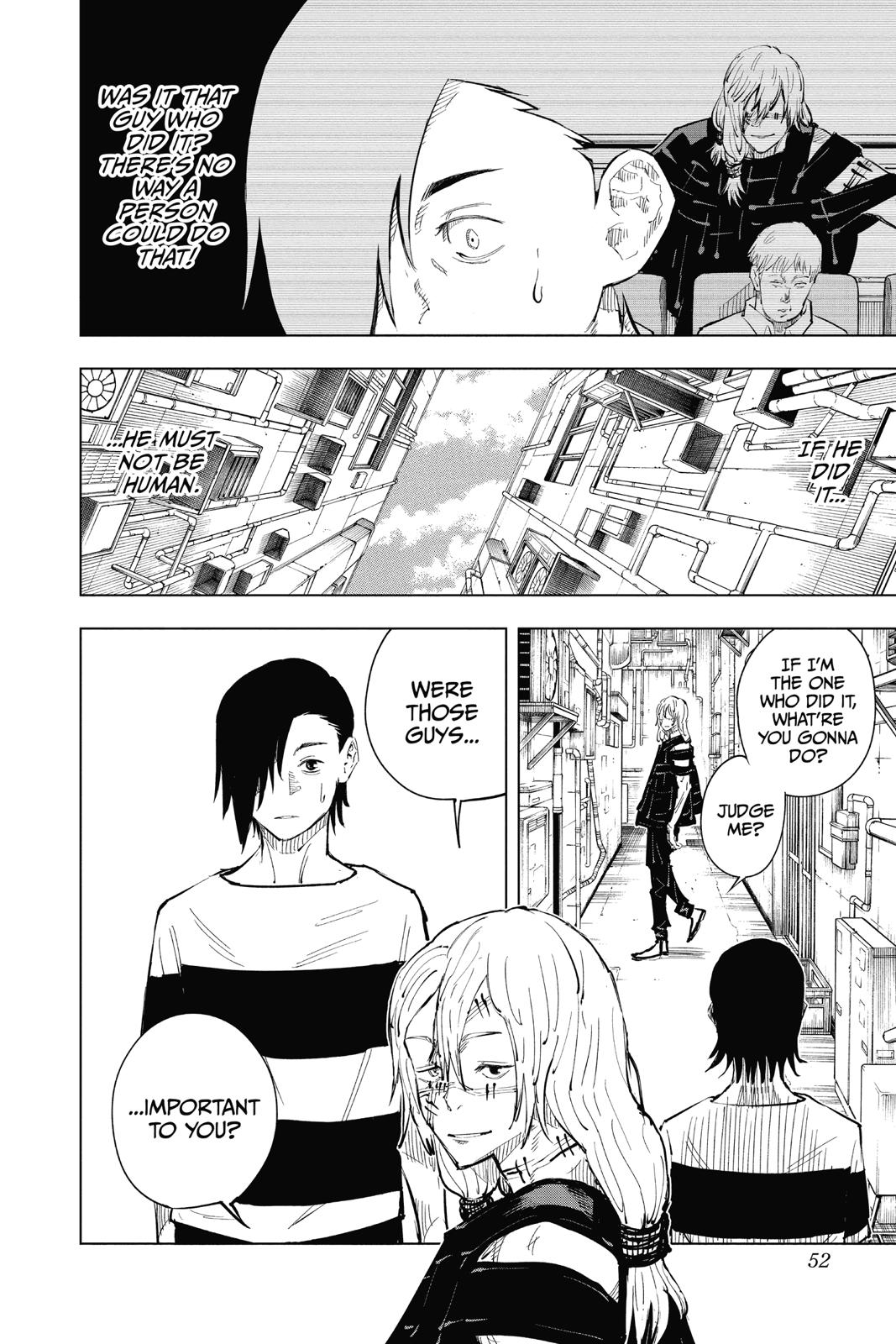 Read Jujutsu Kaisen ENGLISH Manga Online