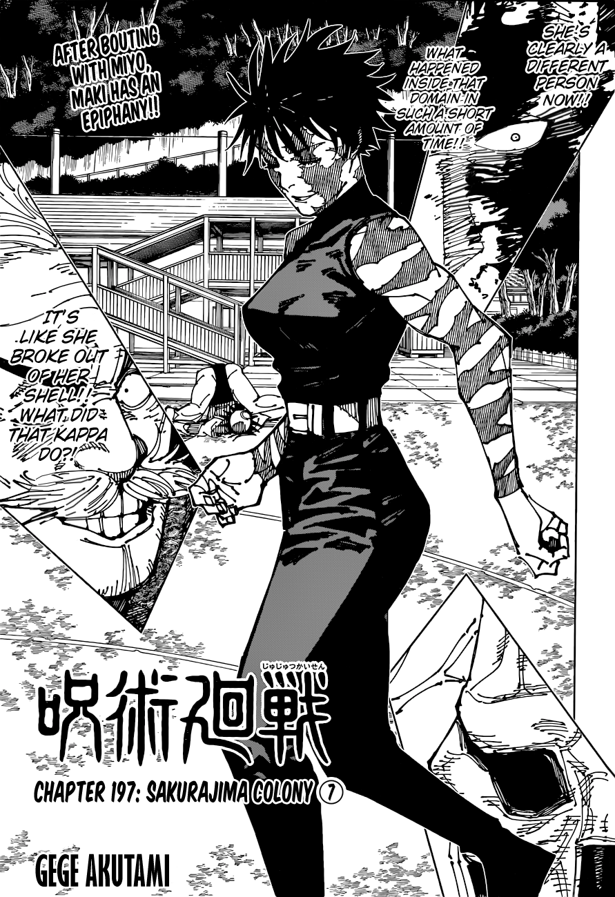 Read Jujutsu Kaisen ENGLISH Manga Online