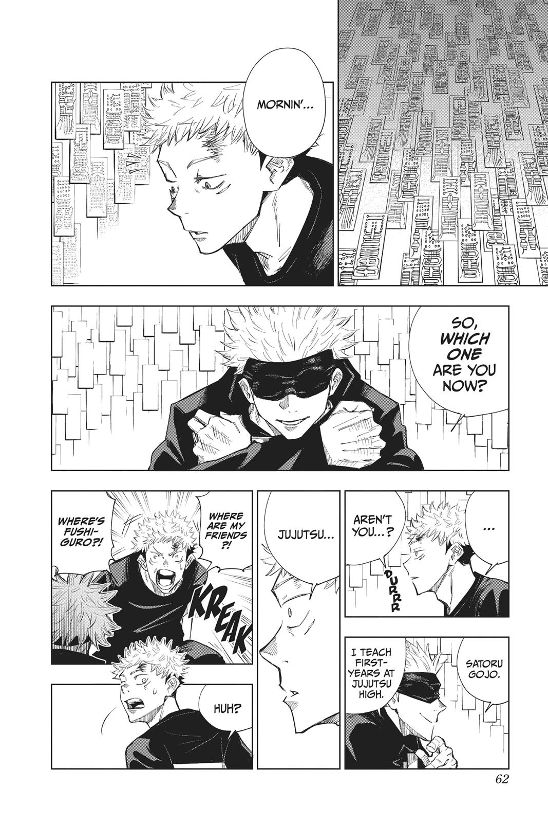 Read Jujutsu Kaisen ENGLISH Manga Online