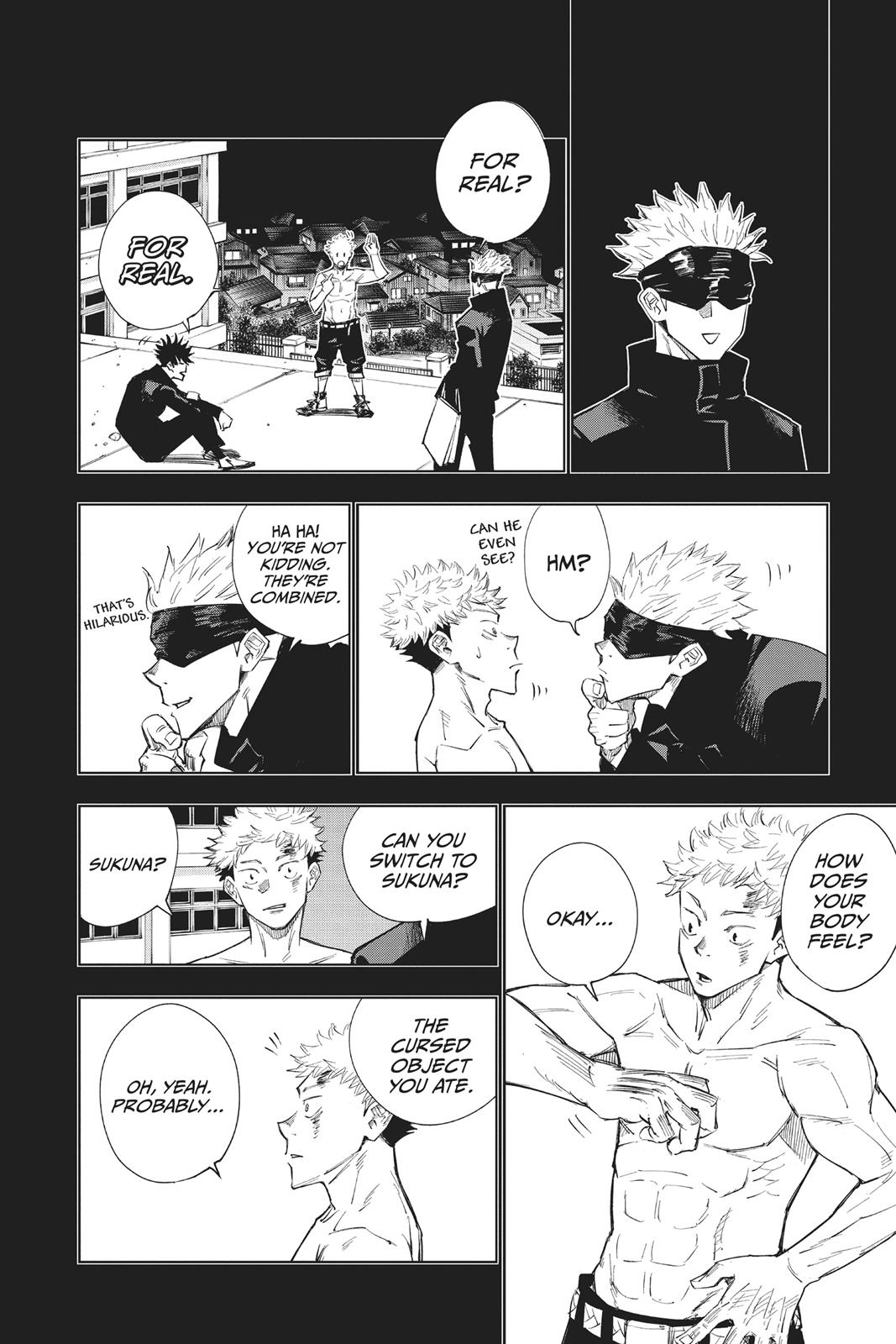 Read Jujutsu Kaisen ENGLISH Manga Online