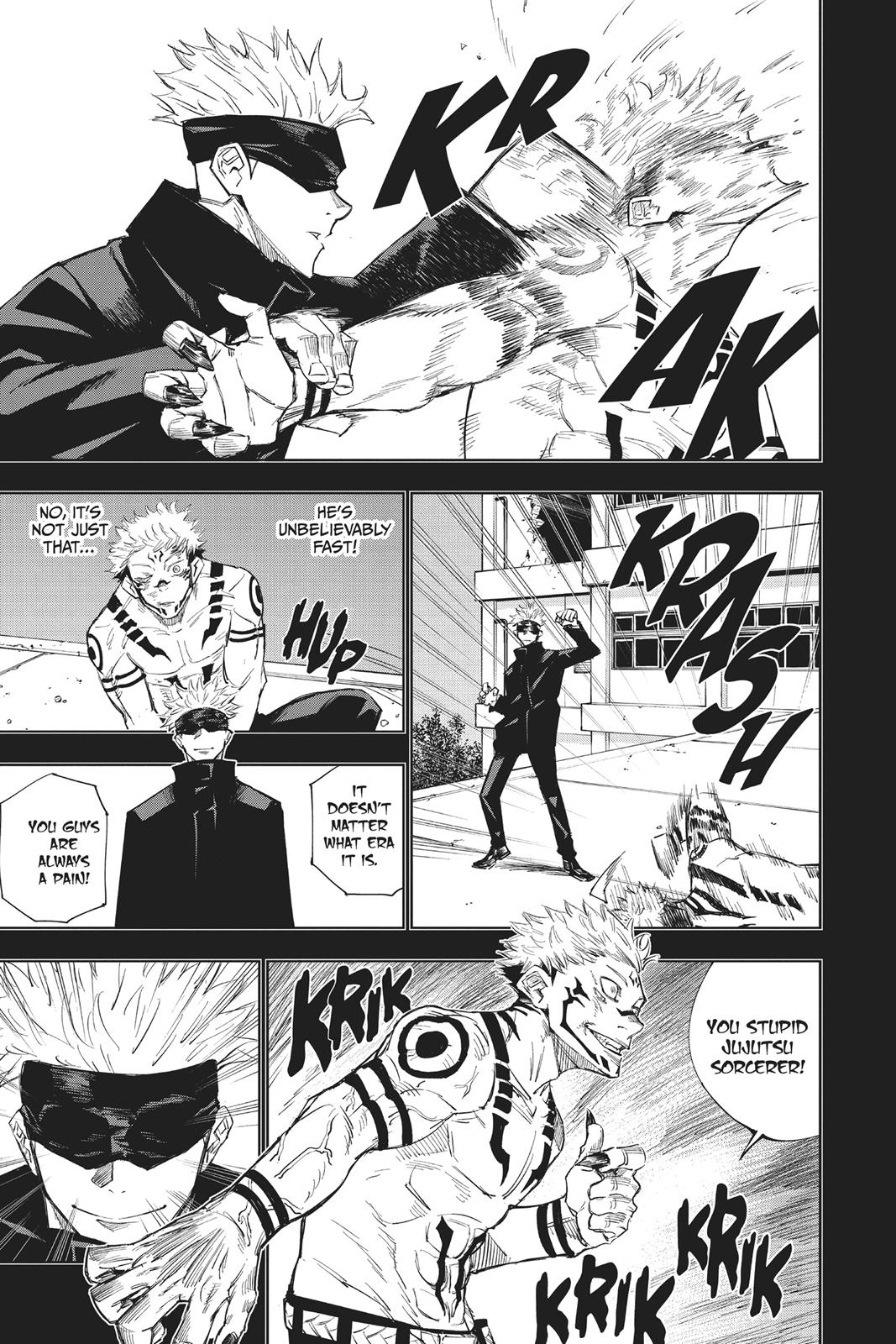 Read Jujutsu Kaisen ENGLISH Manga Online
