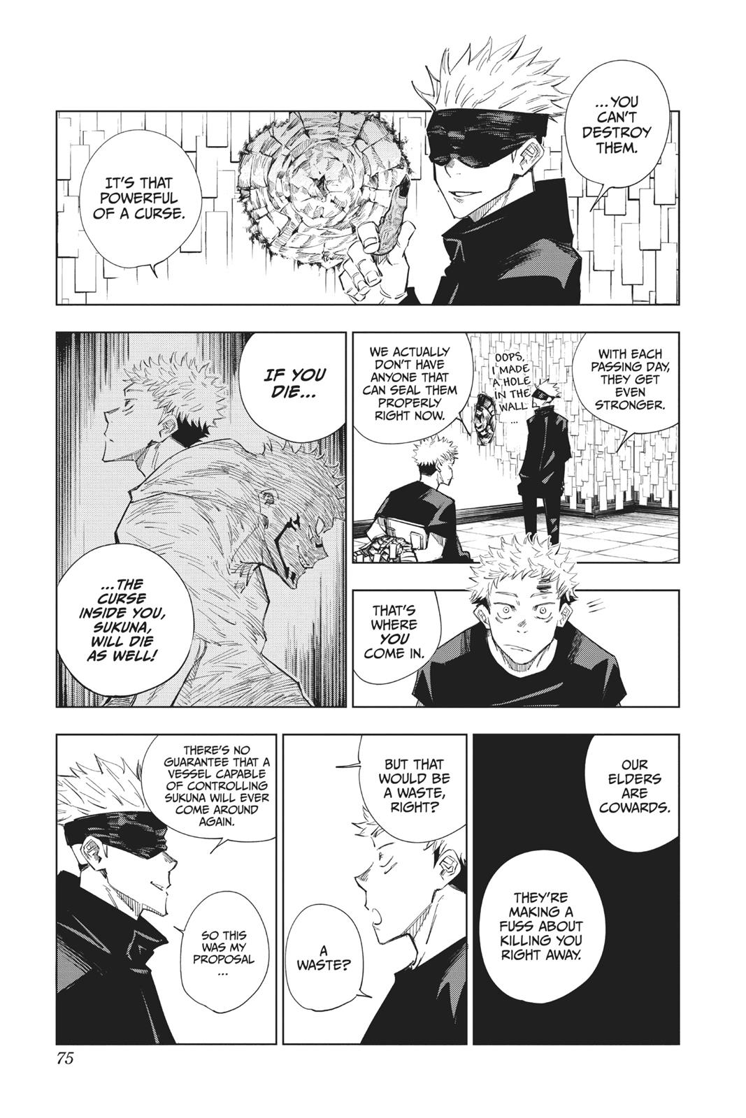 Read Jujutsu Kaisen ENGLISH Manga Online