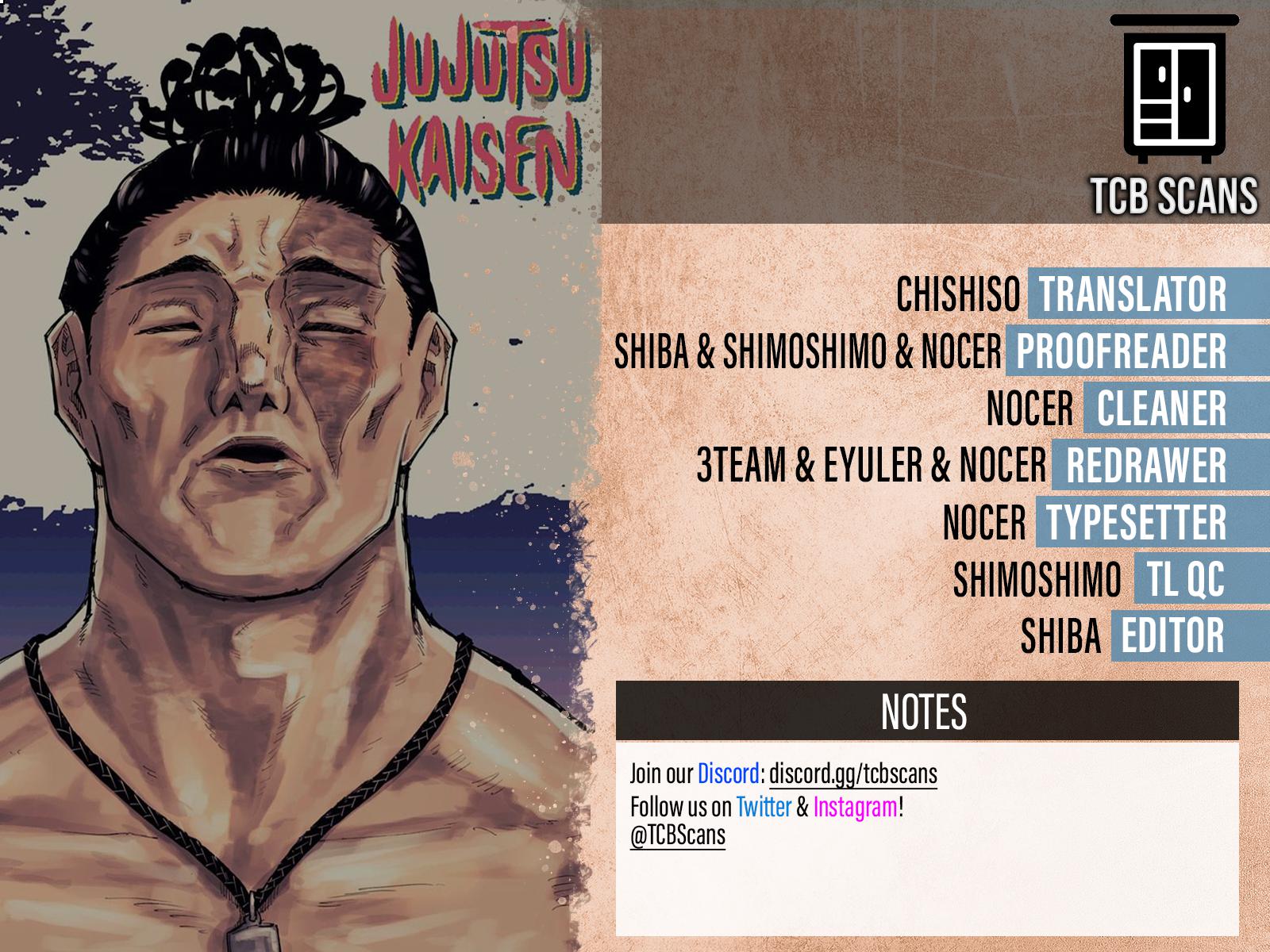 Read Jujutsu Kaisen ENGLISH Manga Online