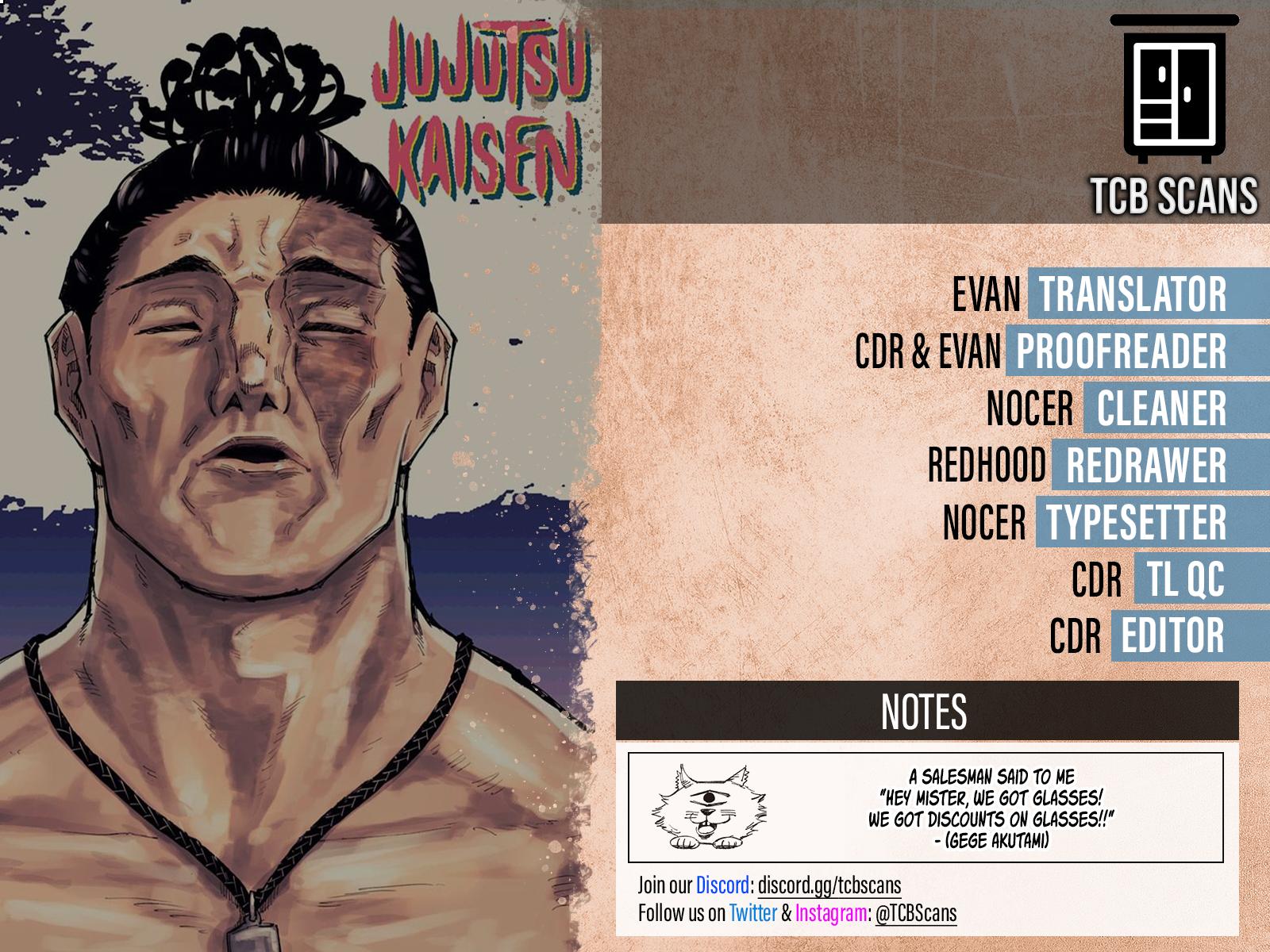 Read Jujutsu Kaisen ENGLISH Manga Online