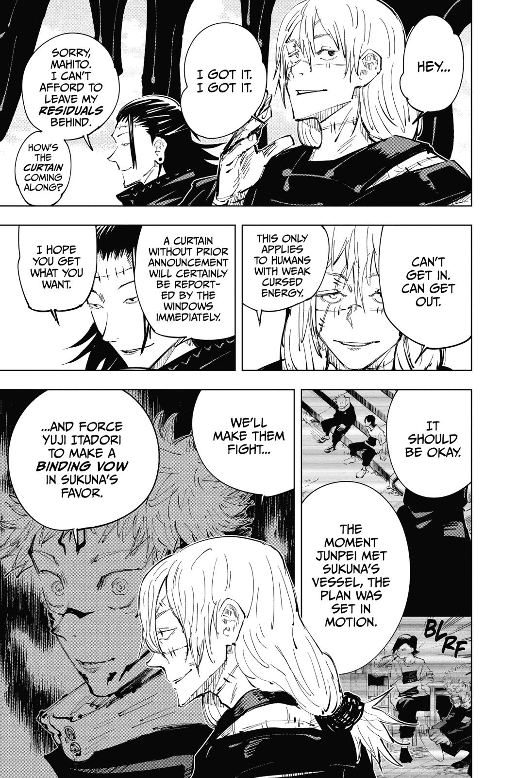 Read Jujutsu Kaisen ENGLISH Manga Online