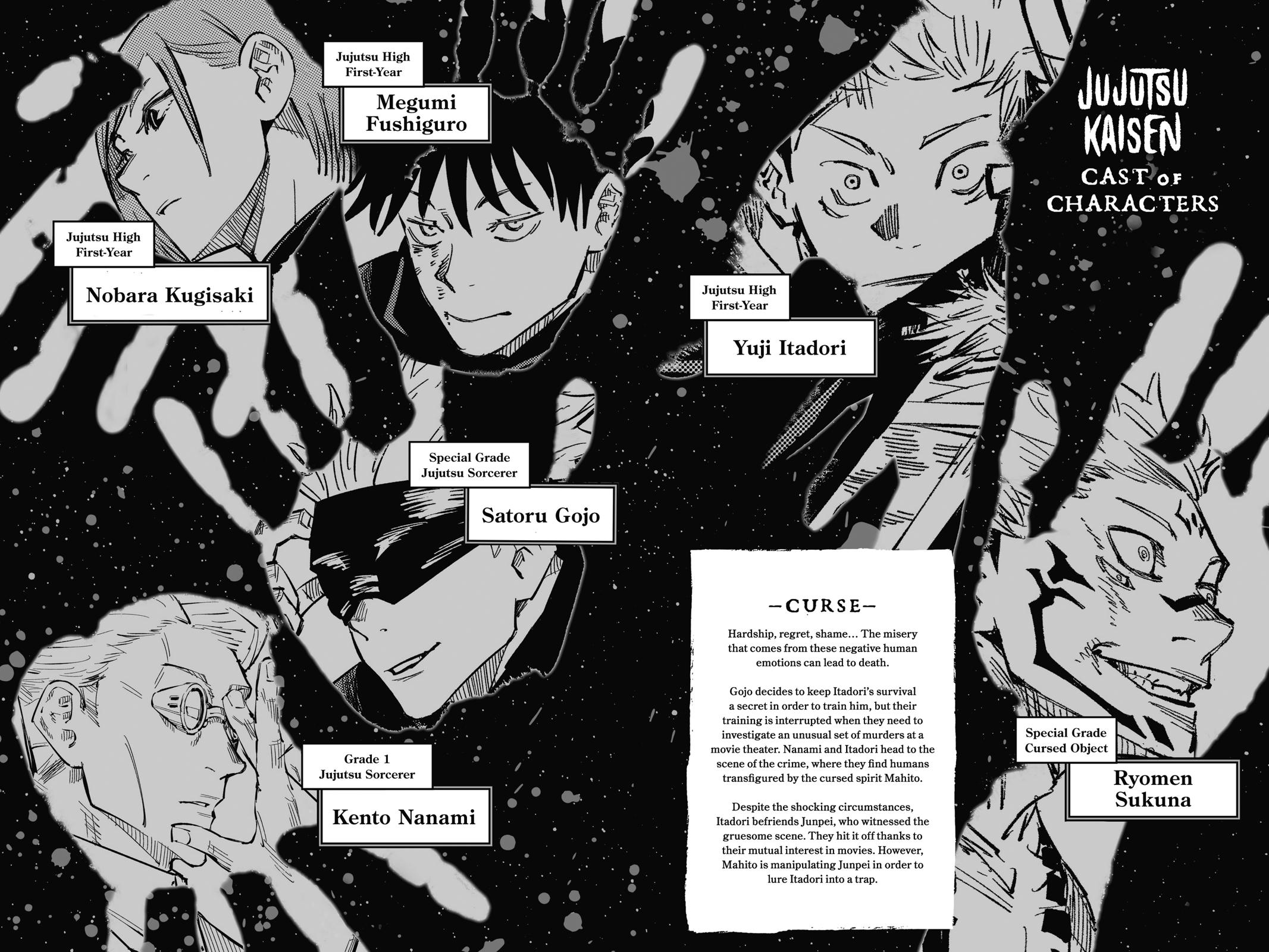 Read Jujutsu Kaisen ENGLISH Manga Online