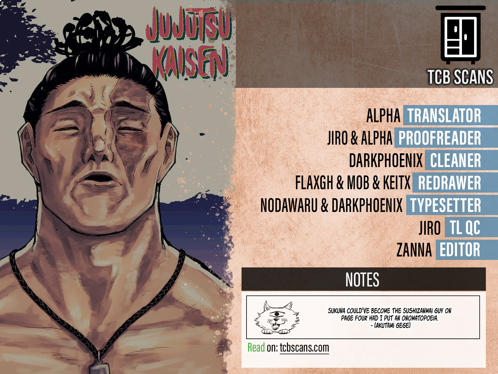 Read Jujutsu Kaisen ENGLISH Manga Online