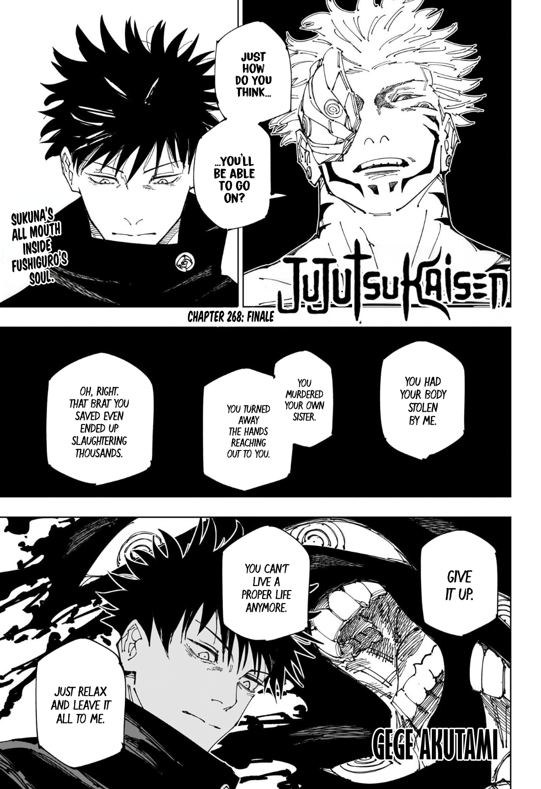 Read Jujutsu Kaisen ENGLISH Manga Online