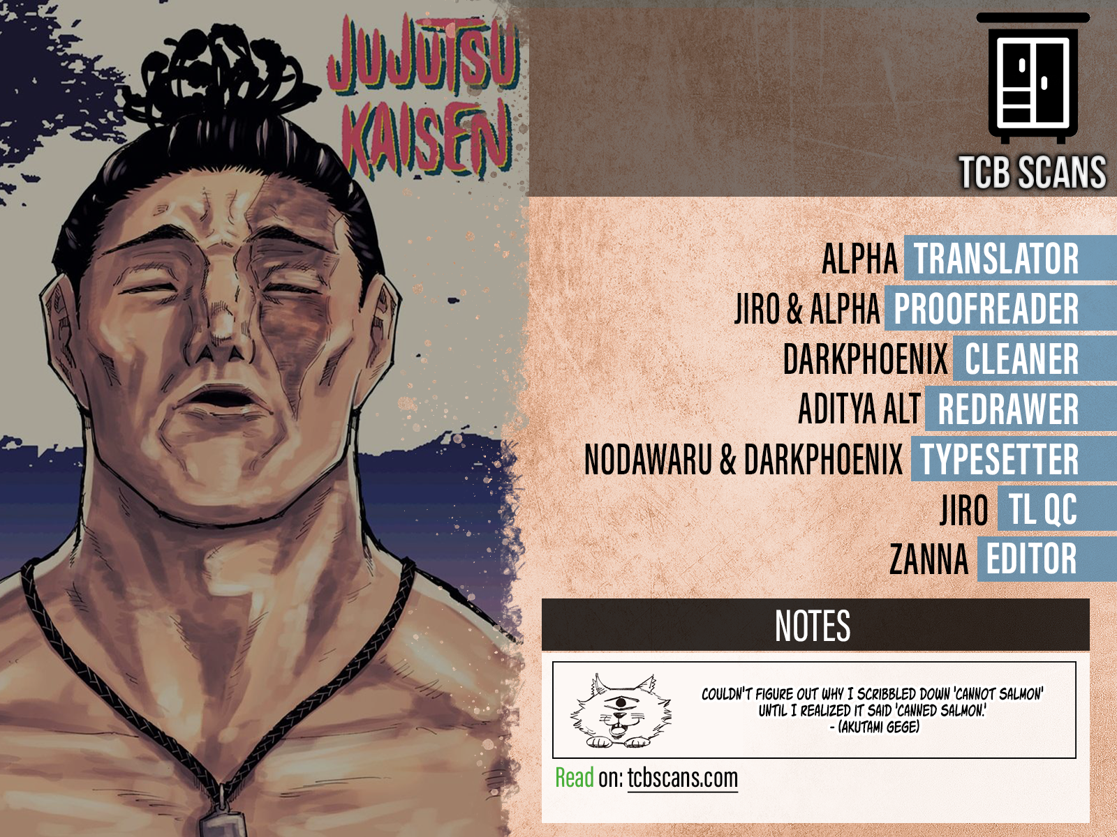 Read Jujutsu Kaisen ENGLISH Manga Online
