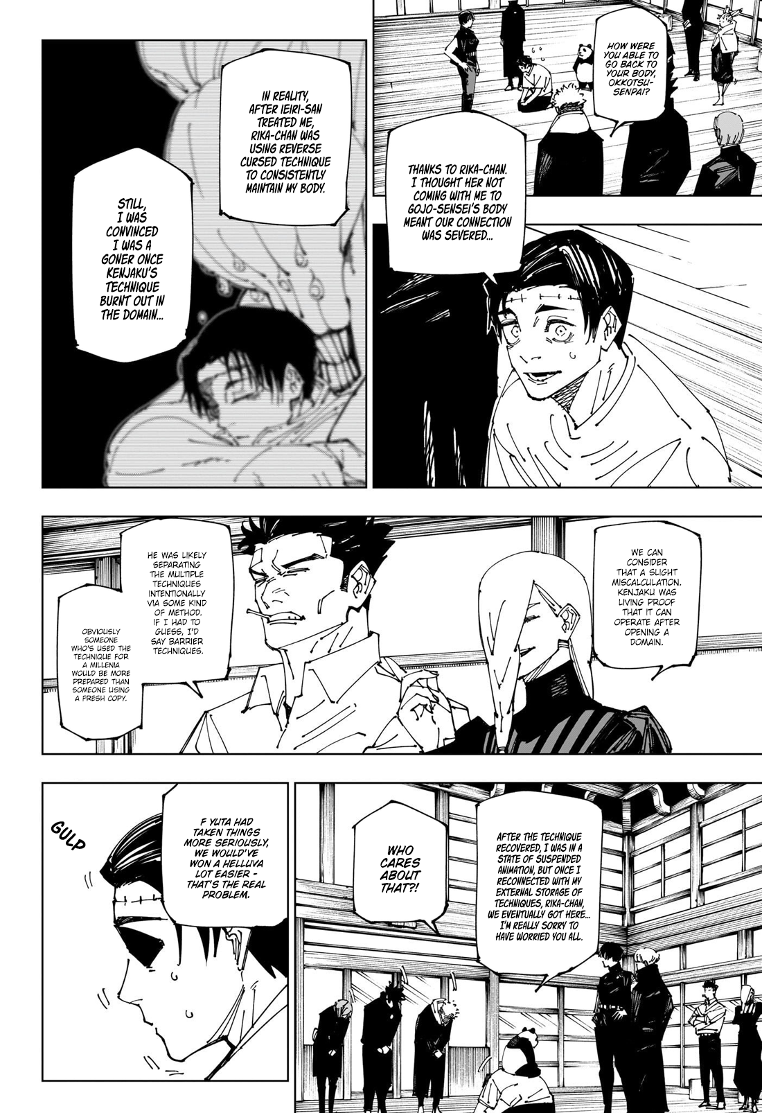 Read Jujutsu Kaisen ENGLISH Manga Online