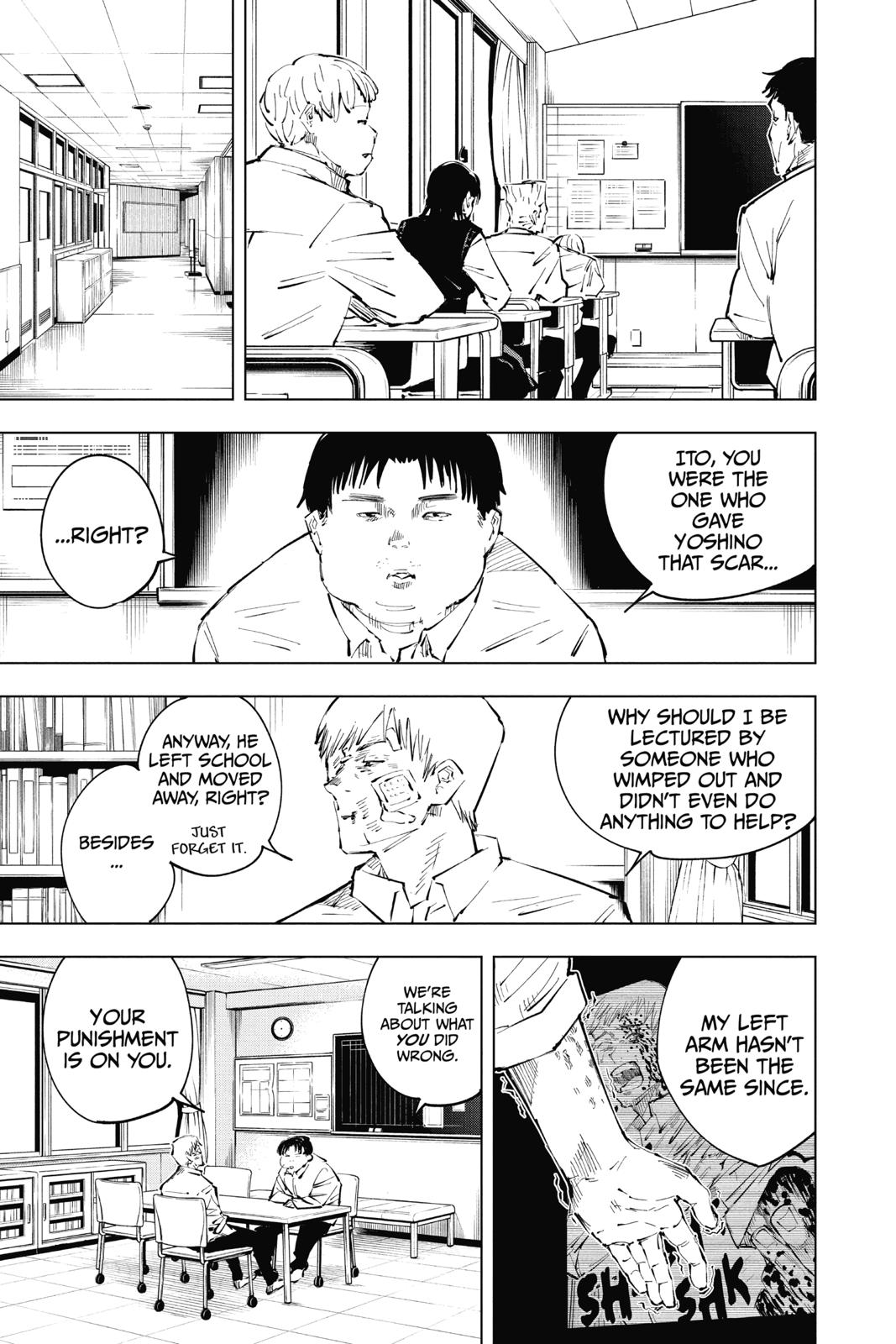 Read Jujutsu Kaisen ENGLISH Manga Online