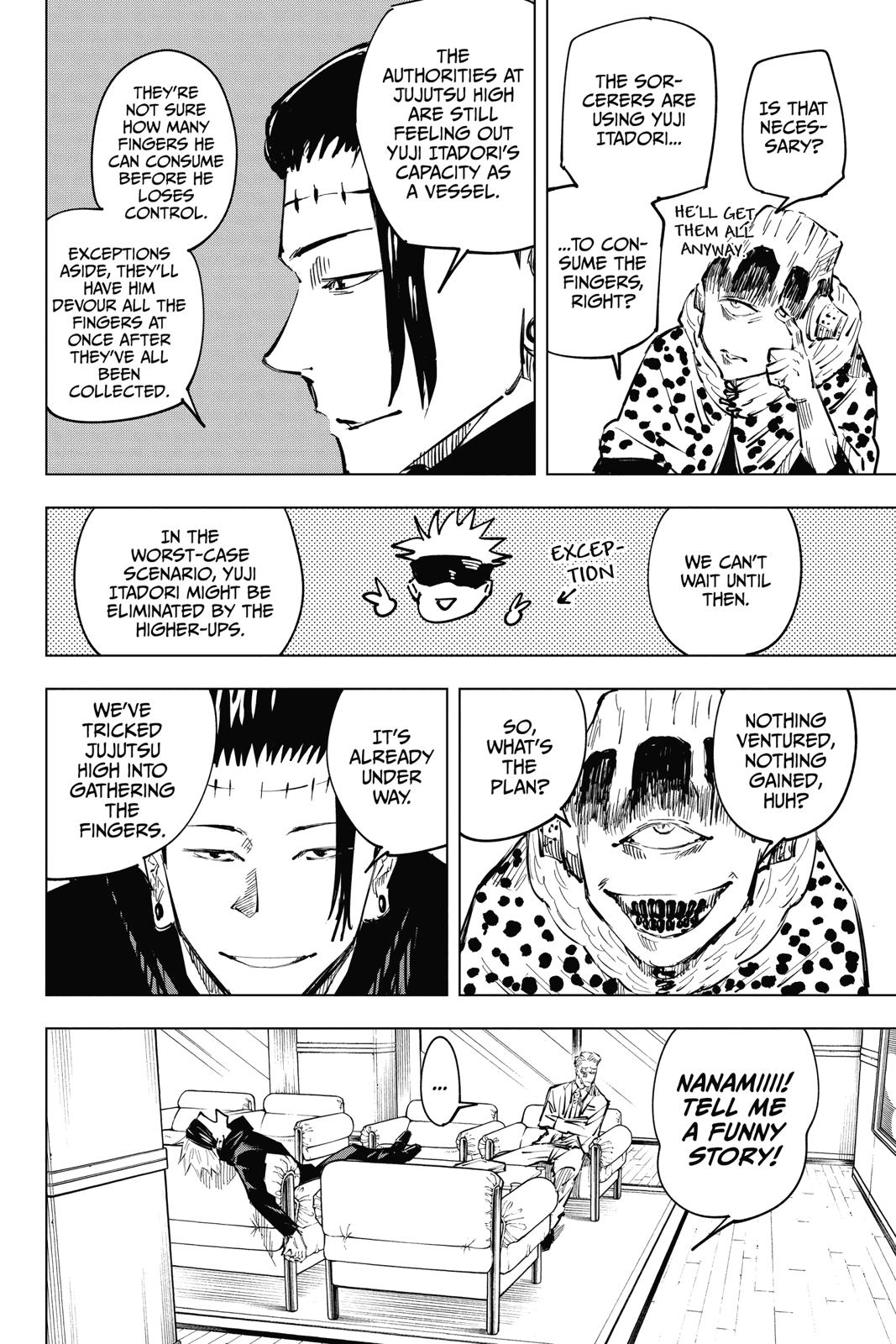 Read Jujutsu Kaisen ENGLISH Manga Online