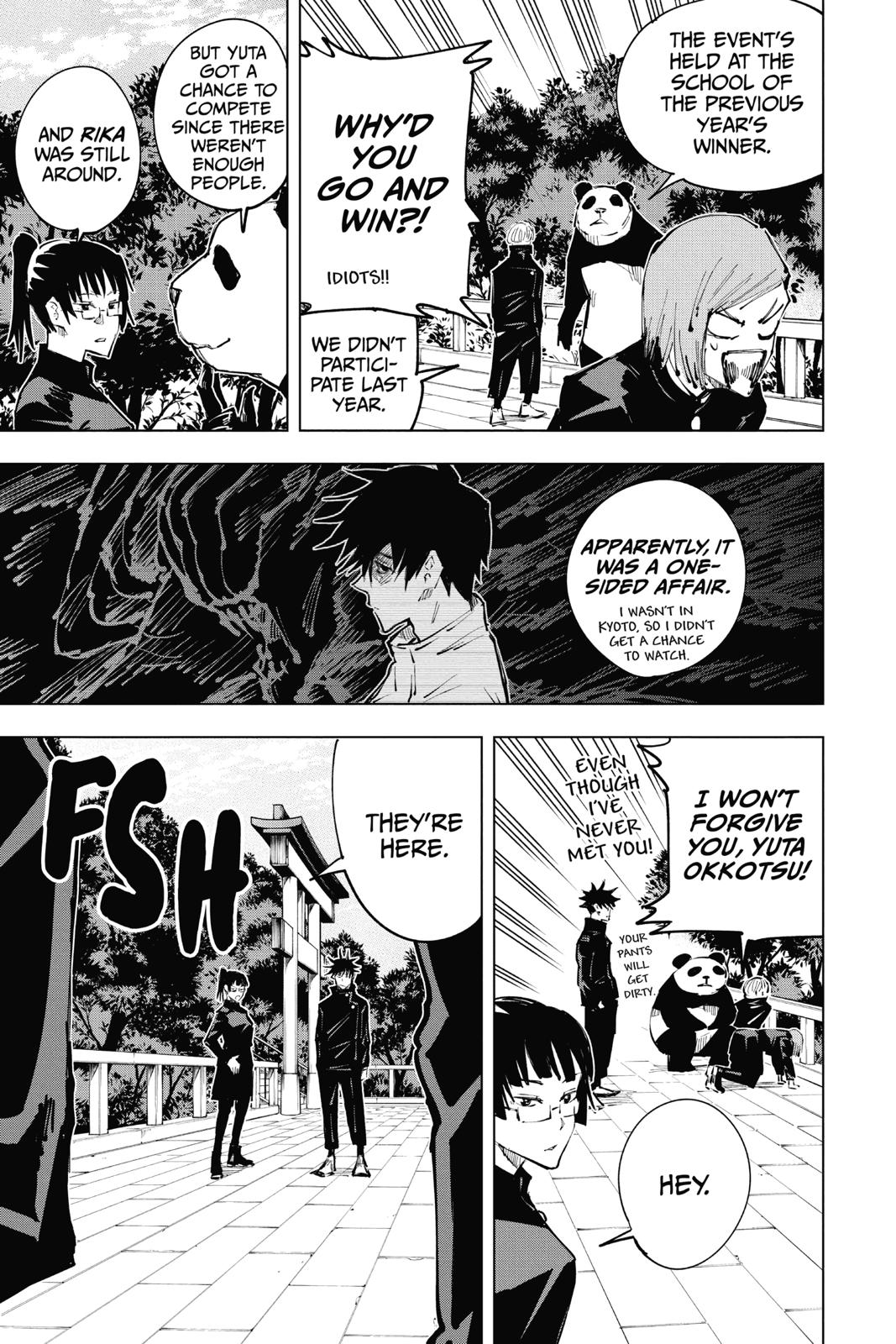 Read Jujutsu Kaisen ENGLISH Manga Online