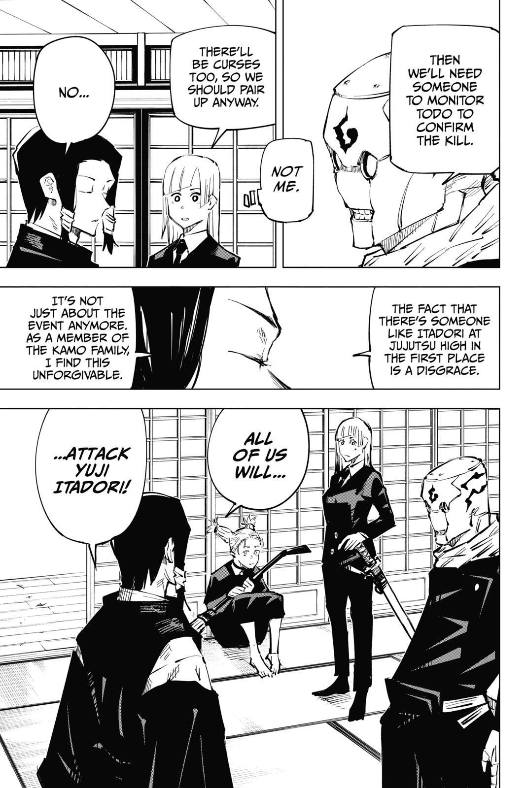 Read Jujutsu Kaisen ENGLISH Manga Online