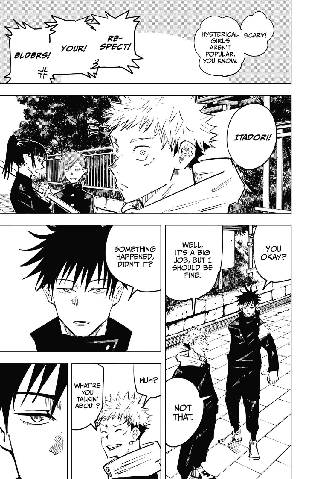 Read Jujutsu Kaisen ENGLISH Manga Online