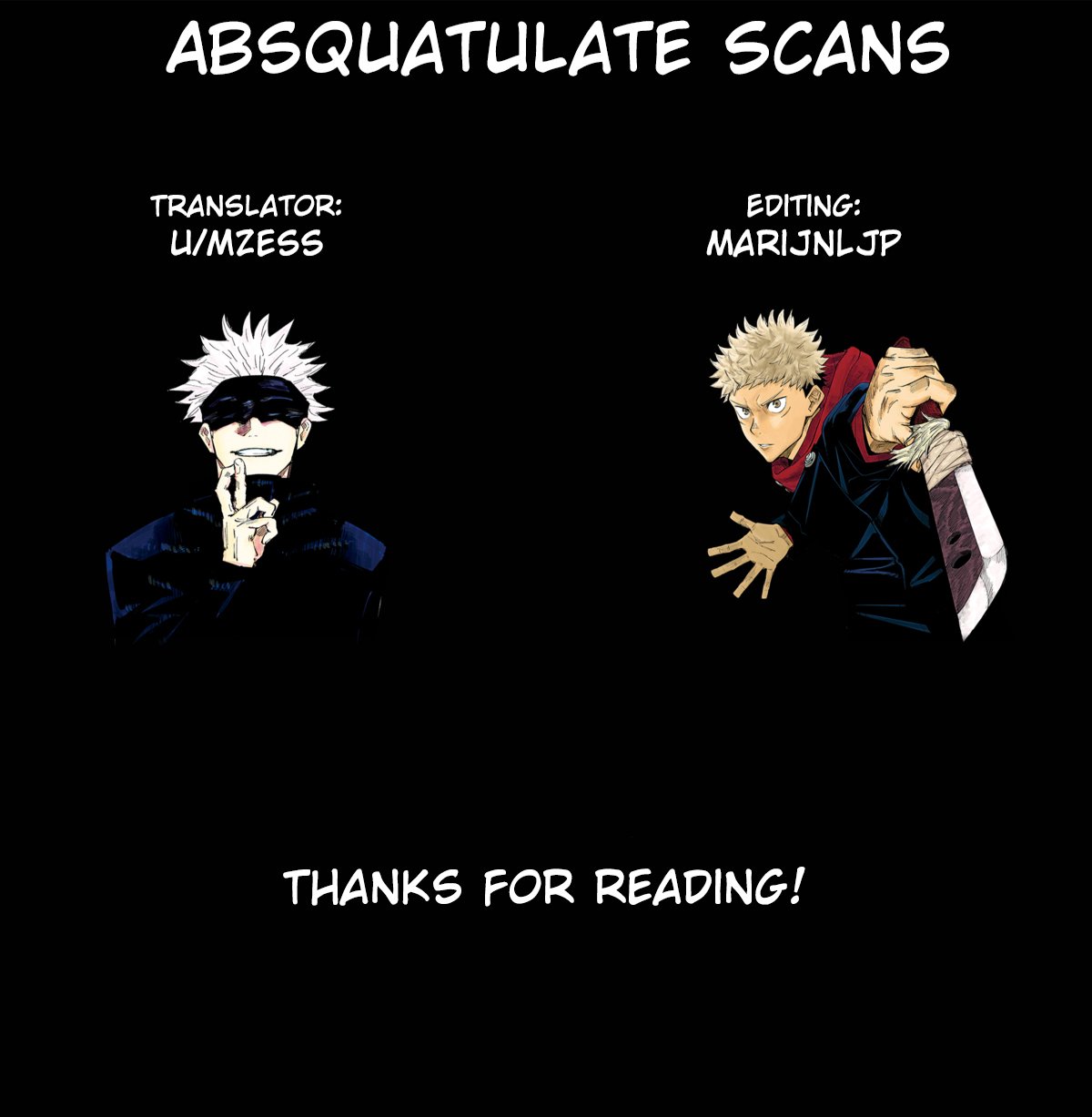 Read Jujutsu Kaisen ENGLISH Manga Online